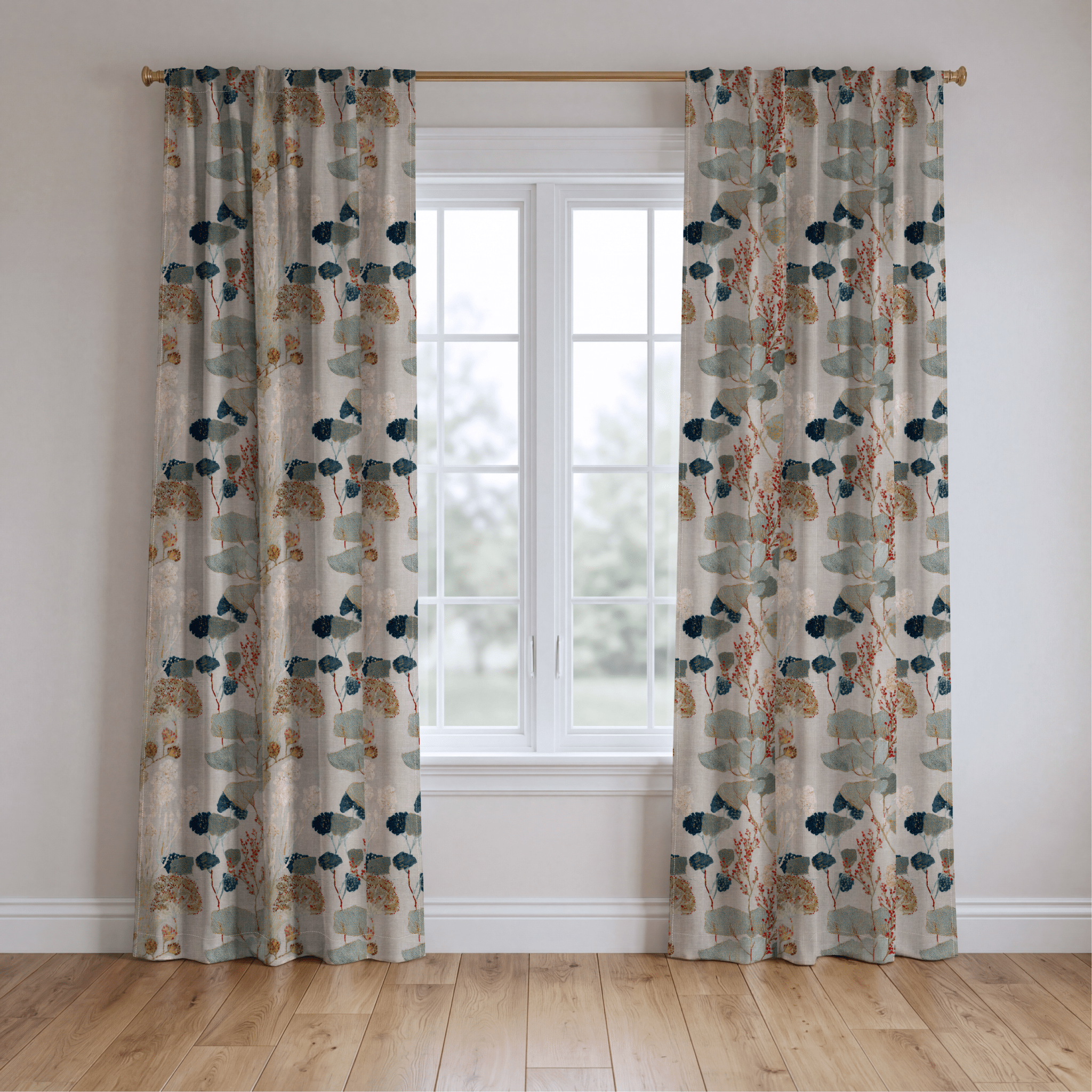 Hedgerow - Drapery - Benton Lane Home - Lemon Park