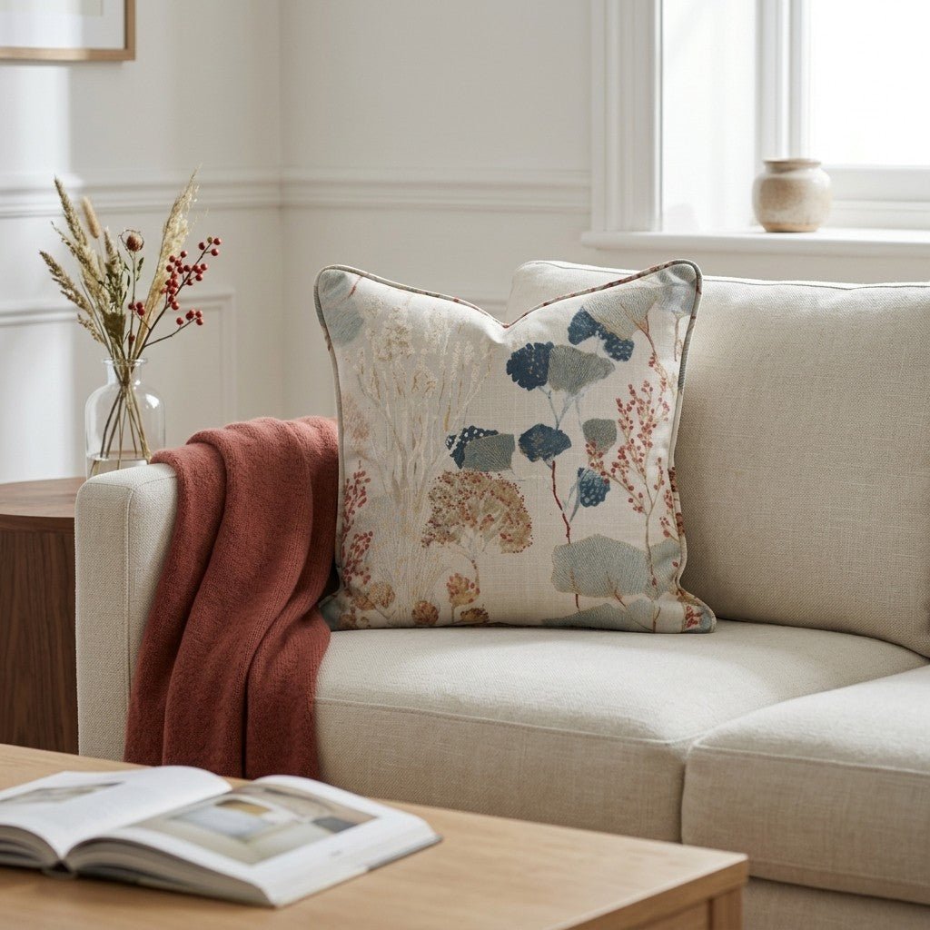 Hedgerow Throw Pillow - Benton Lane Home - Lemon Park