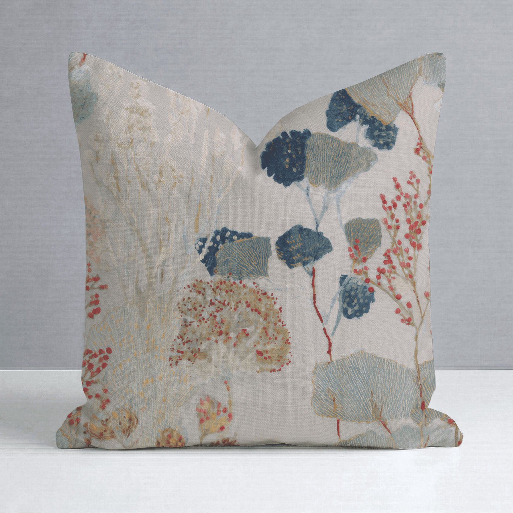 Hedgerow Throw Pillow - Benton Lane Home - Lemon Park