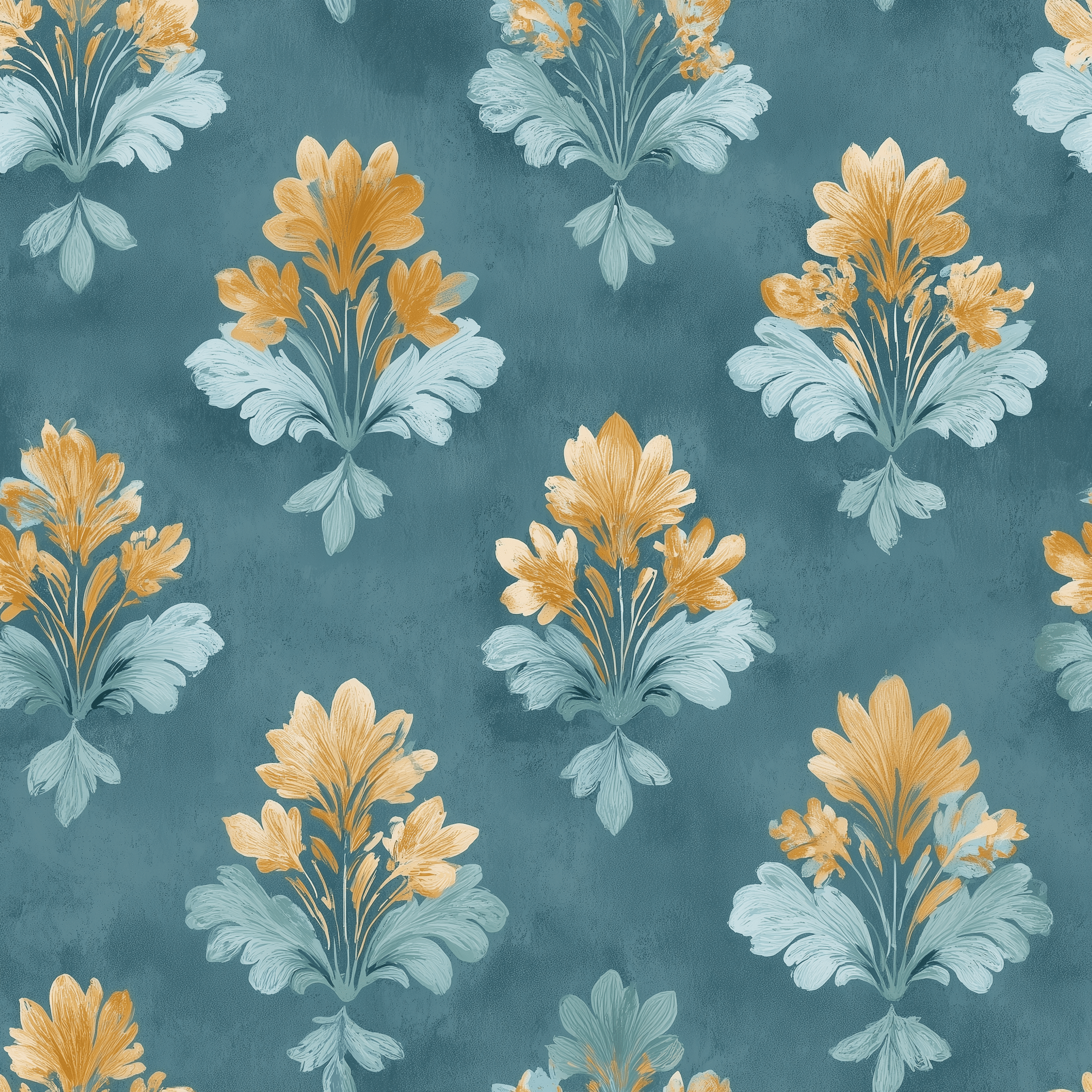 Heirloom Blossom Wallpaper - Benton Lane Home - Painted Paper