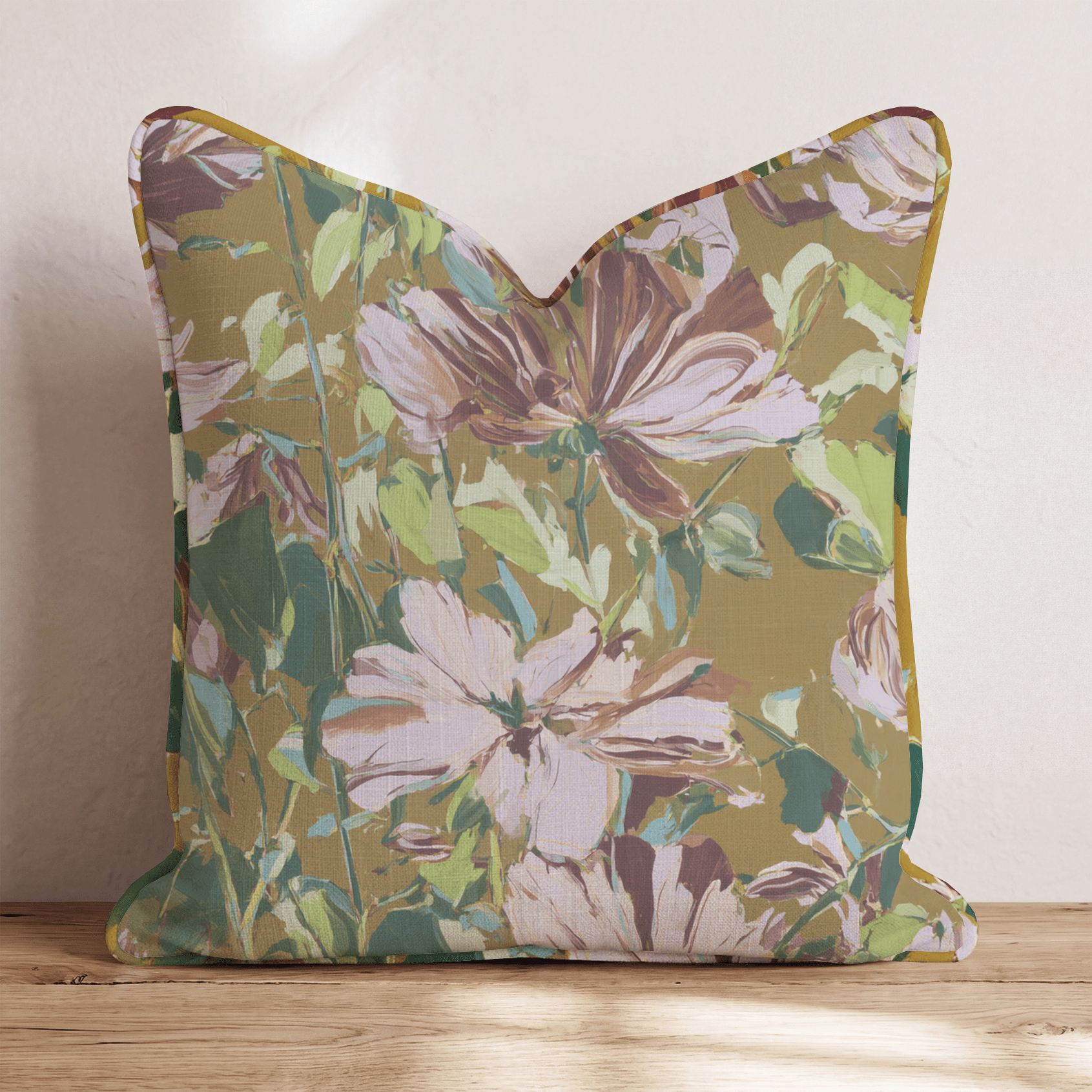 Heirloom Bouquet Throw Pillow - Benton Lane Home - Hillcroft Home