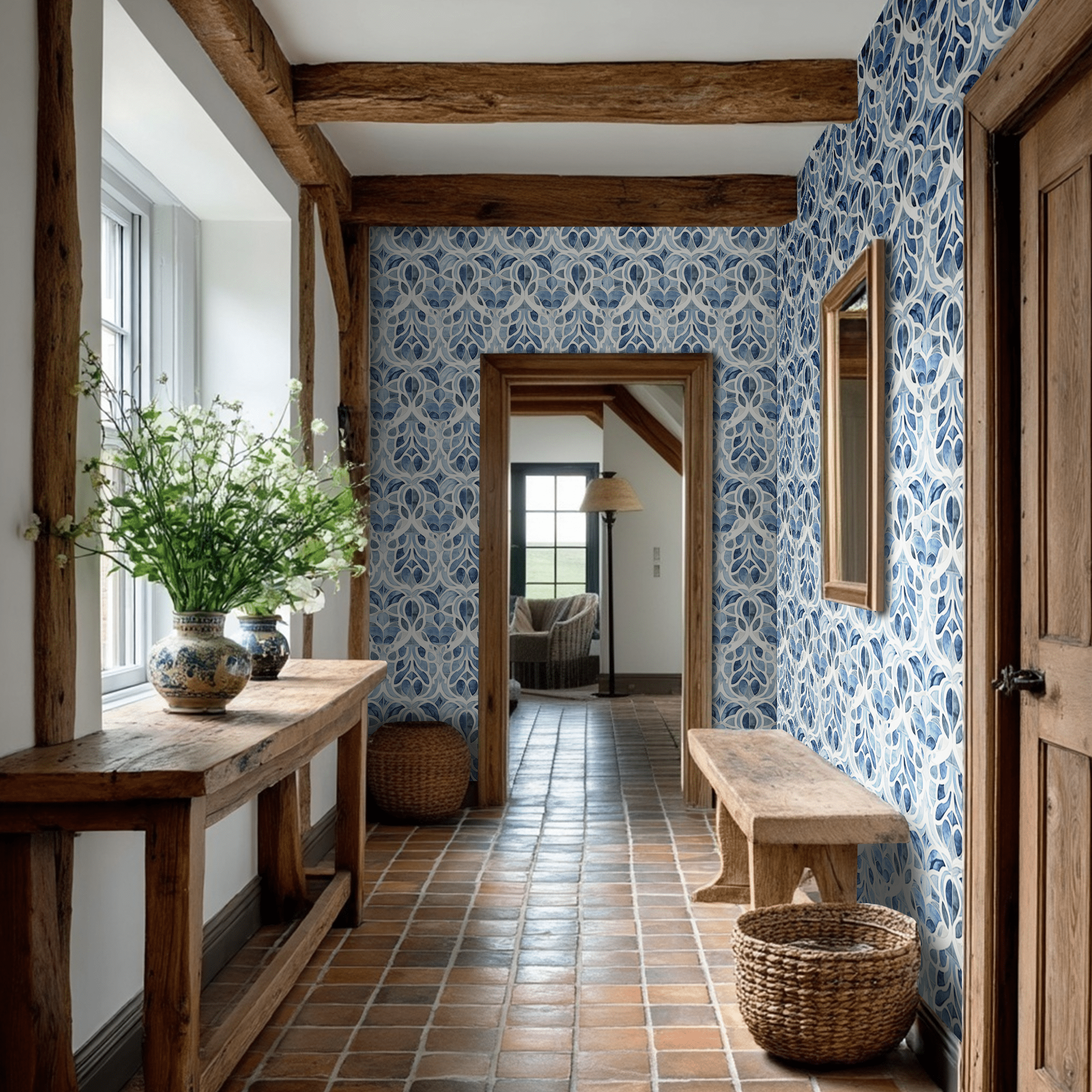 Henshaw Wallpaper - Benton Lane Home - Anthem Classic