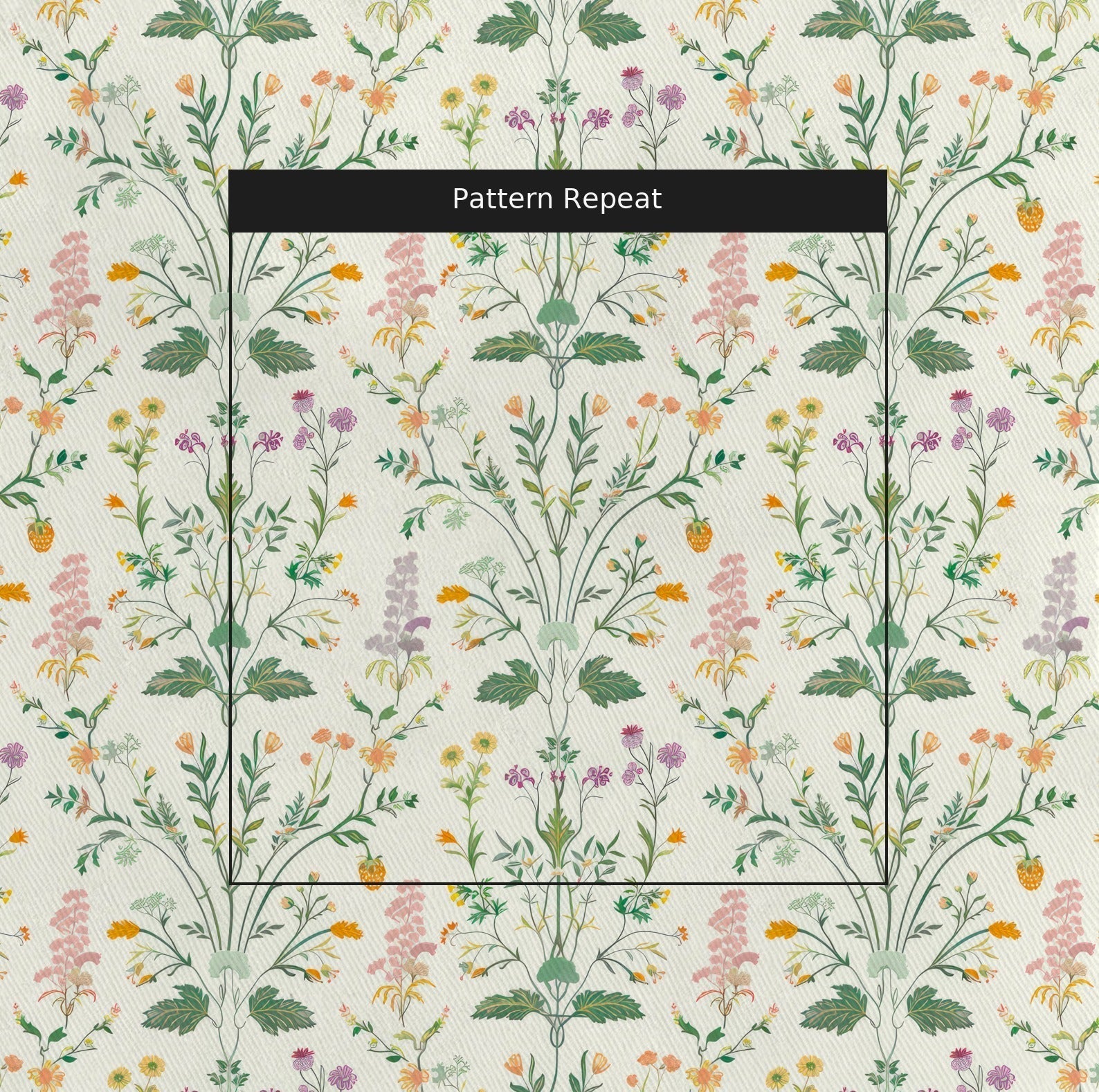 Herbal Tapestry - Fabric - Benton Lane Home - Lemon Park