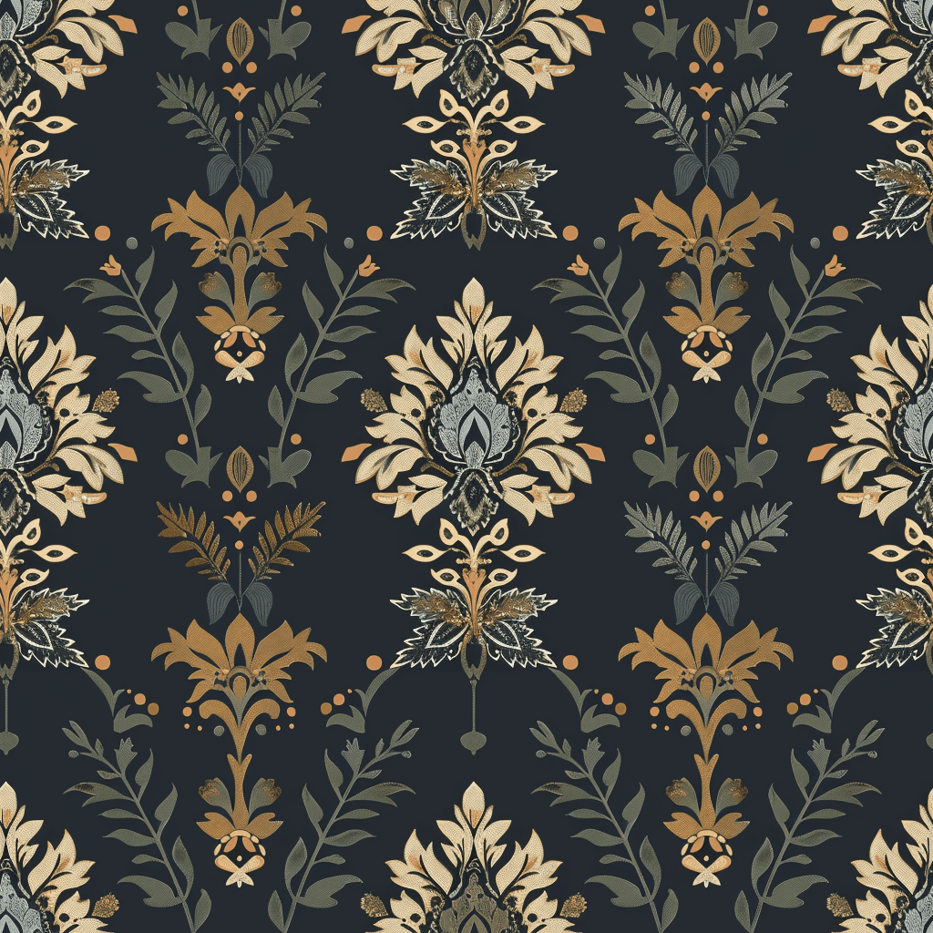 Heritage Garden Wallpaper - Benton Lane Home - Benton Lane