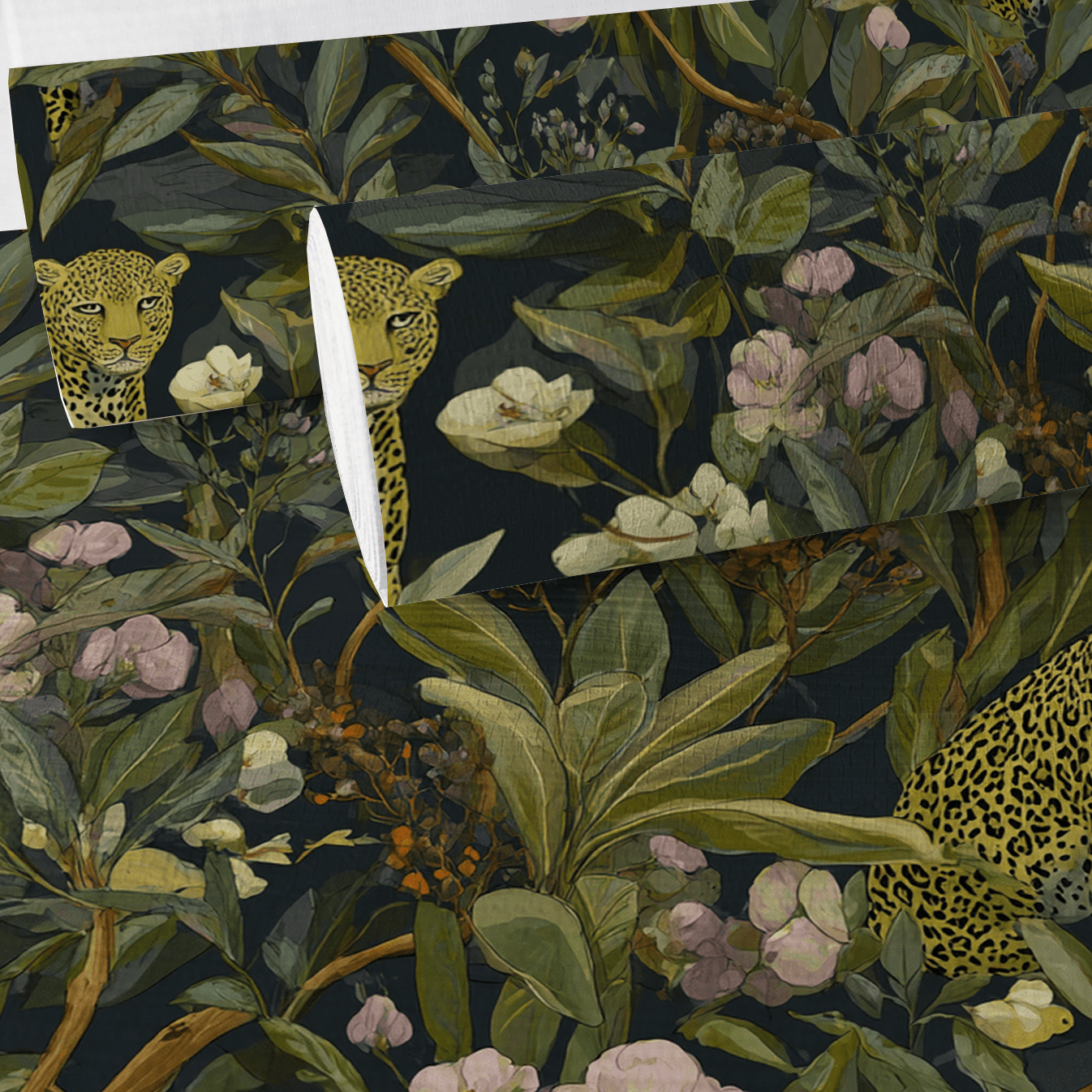 High Meadow Faux Grasscloth Wallpaper - Painted Paper