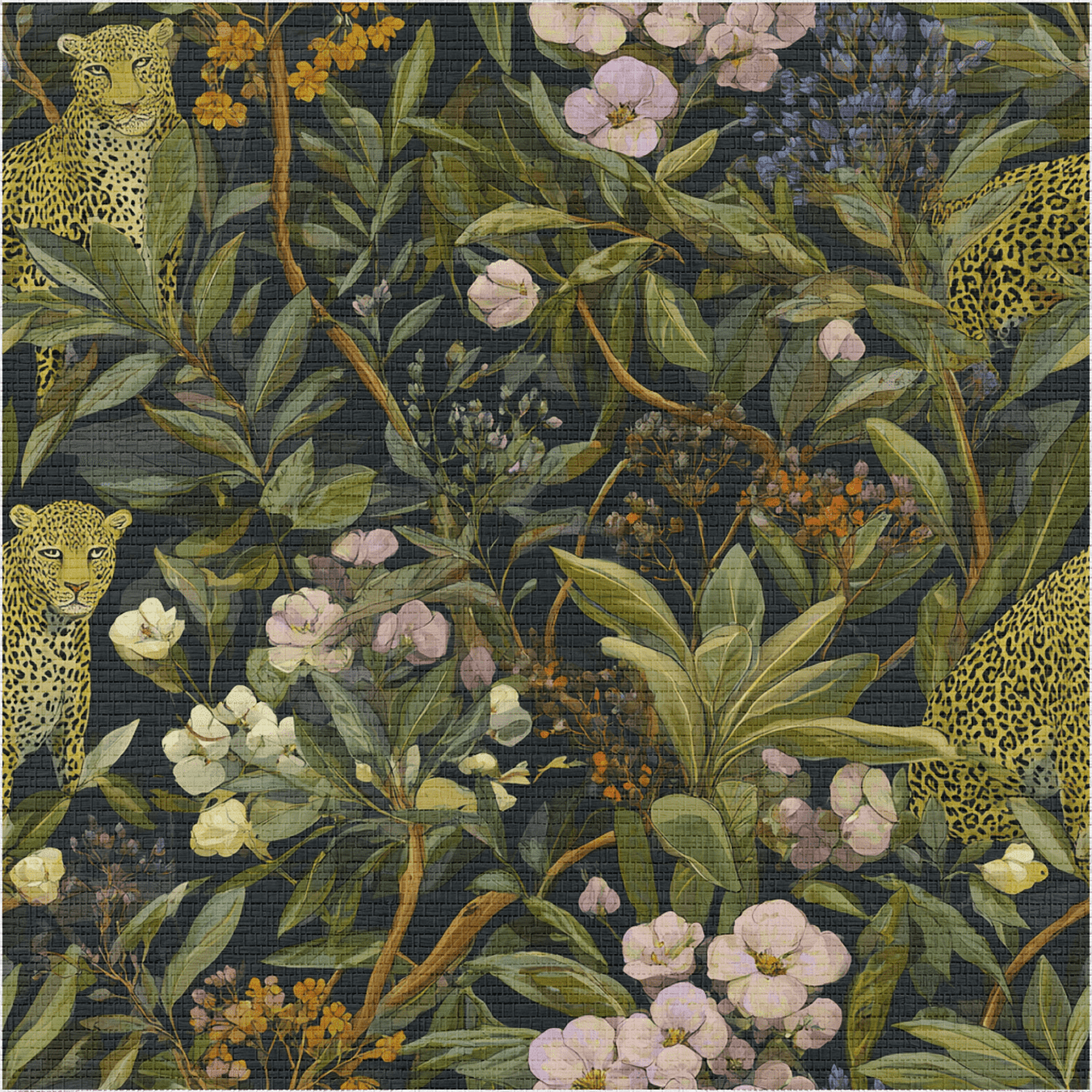 High Meadow Faux Grasscloth Wallpaper - Painted Paper
