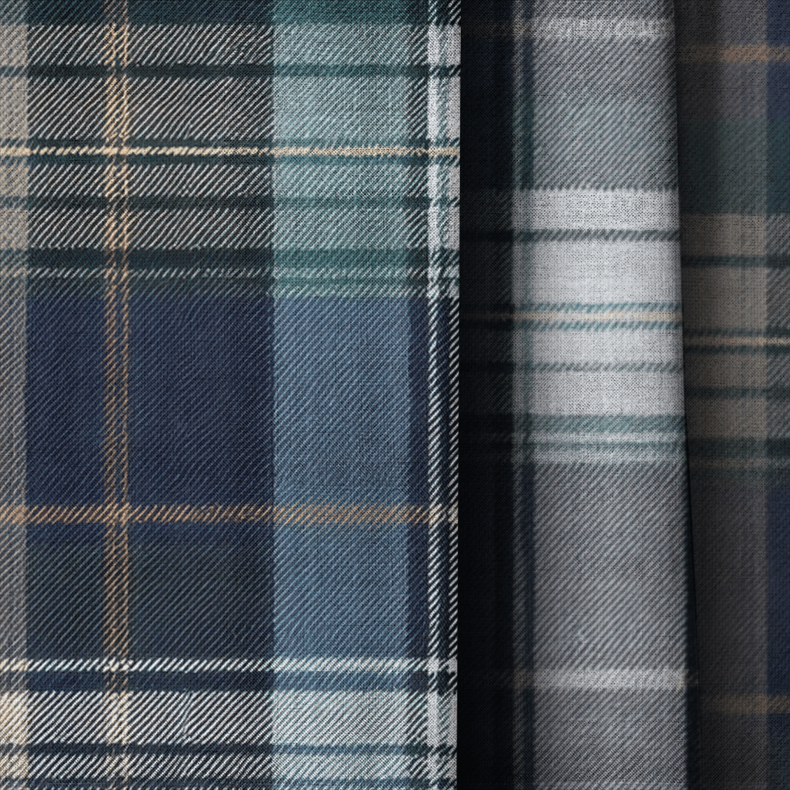 Highland Plaid - Drapery - Lemon Park