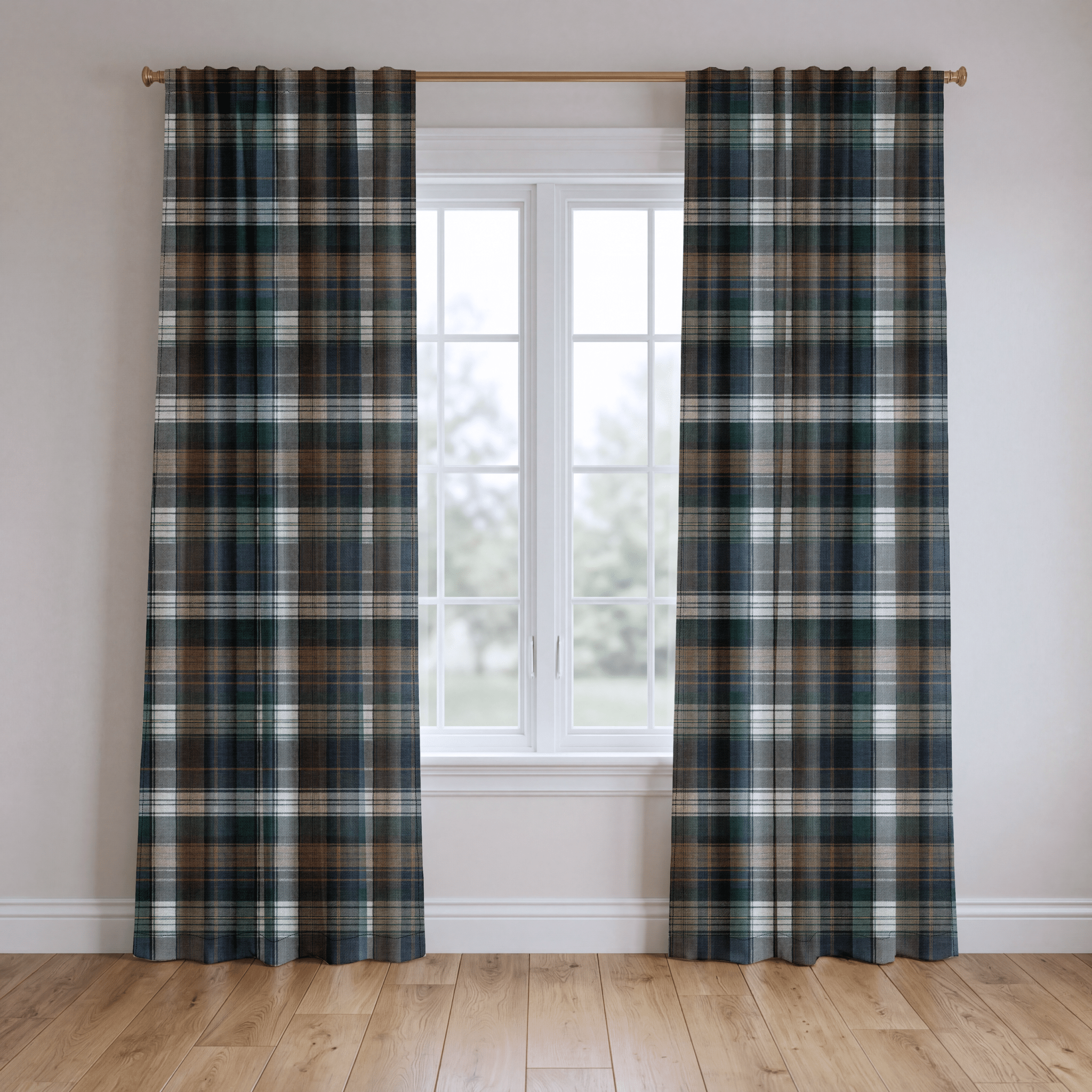 Highland Plaid - Drapery - Lemon Park