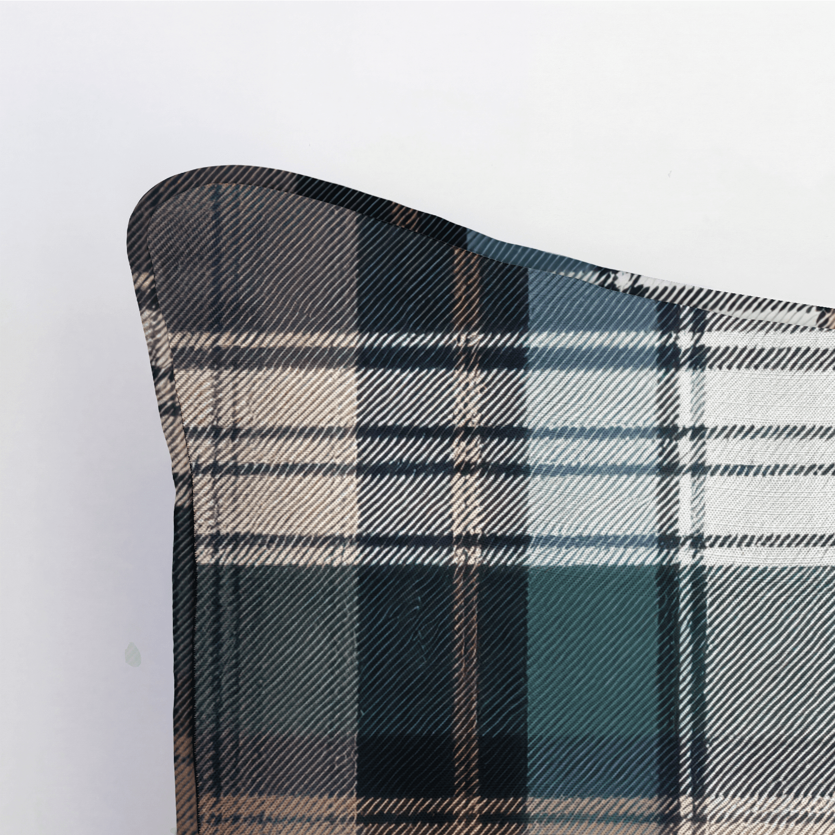 Highland Plaid Throw Pillow - Benton Lane Home - Lemon Park