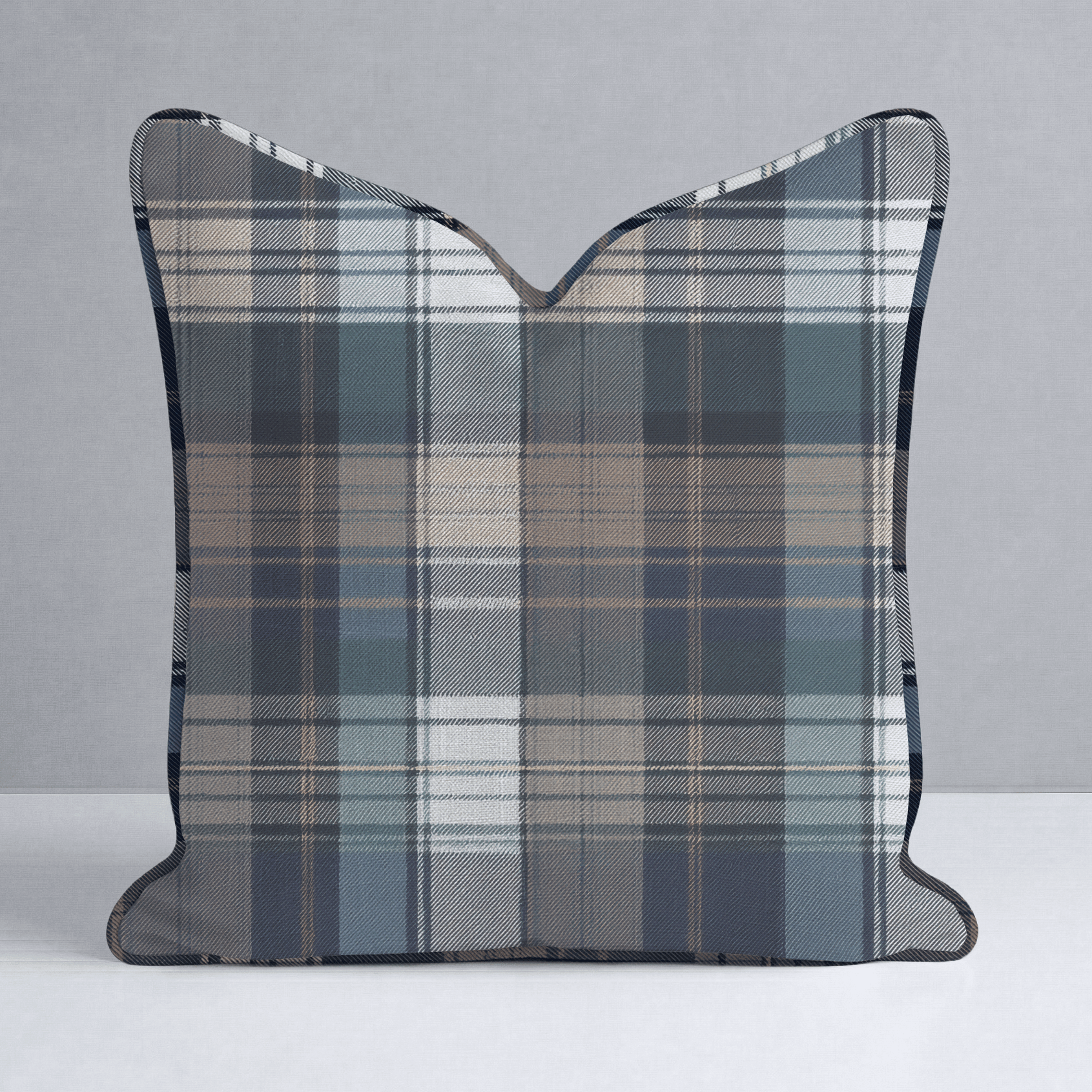 Highland Plaid Throw Pillow - Benton Lane Home - Lemon Park