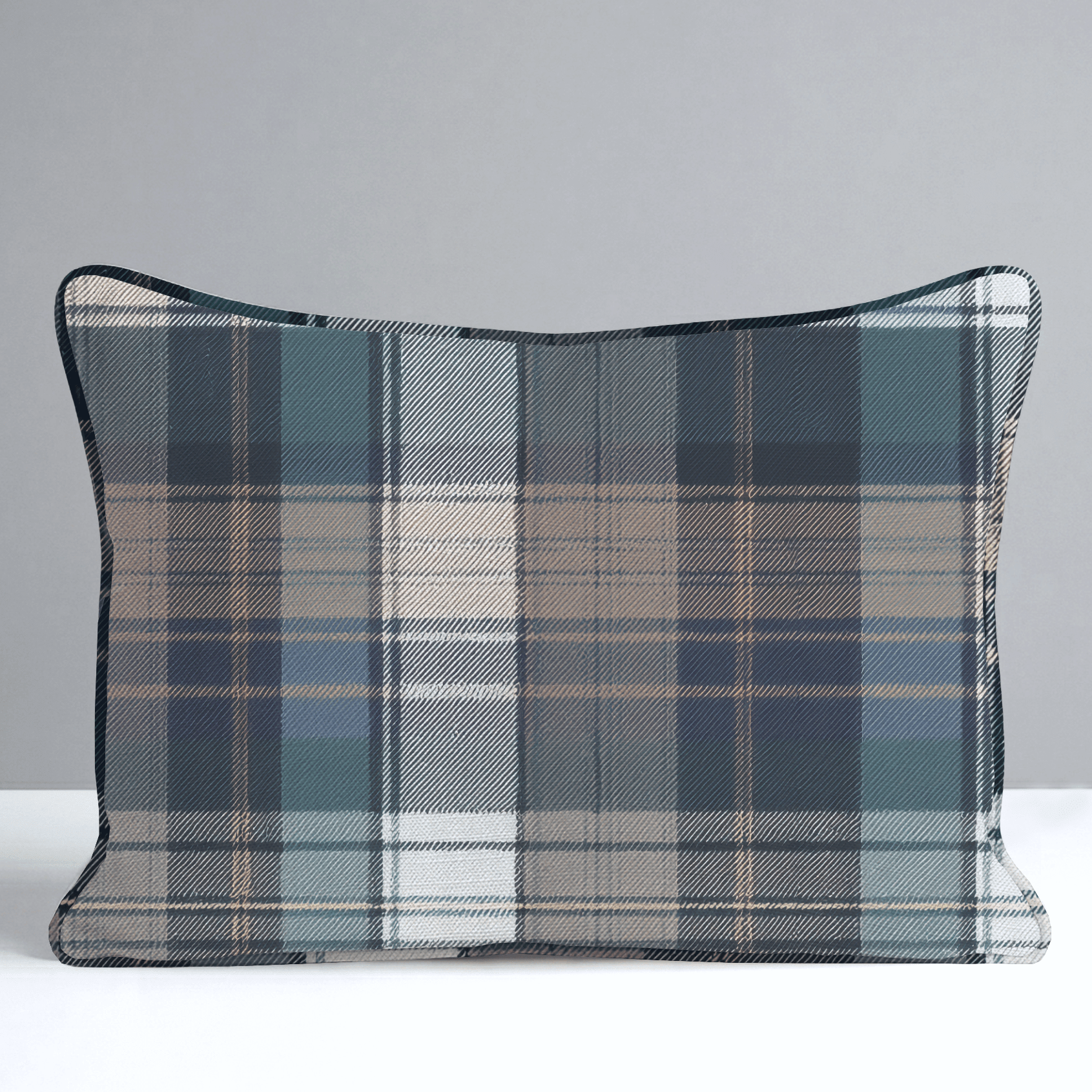 Highland Plaid Throw Pillow - Benton Lane Home - Lemon Park
