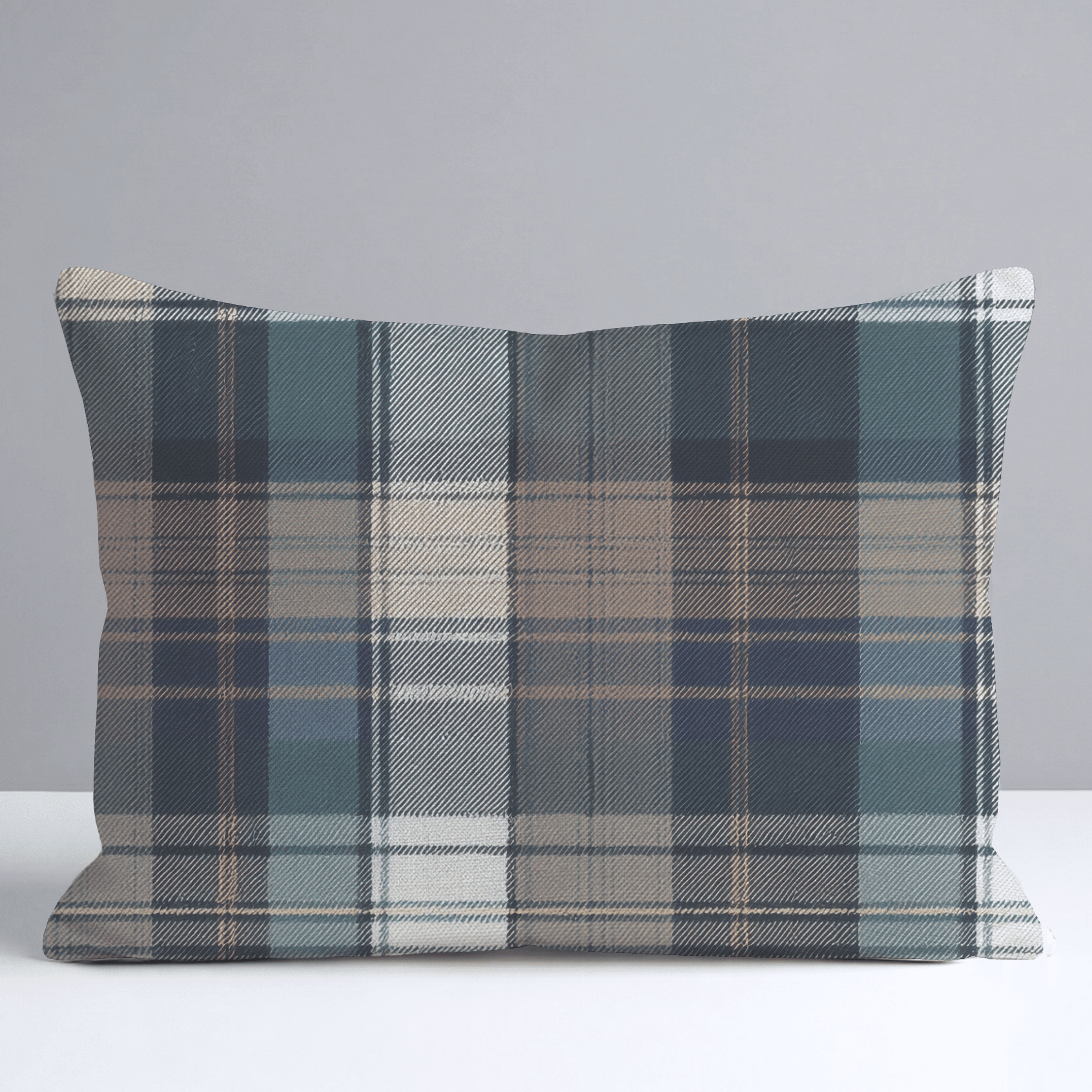 Highland Plaid Throw Pillow - Benton Lane Home - Lemon Park