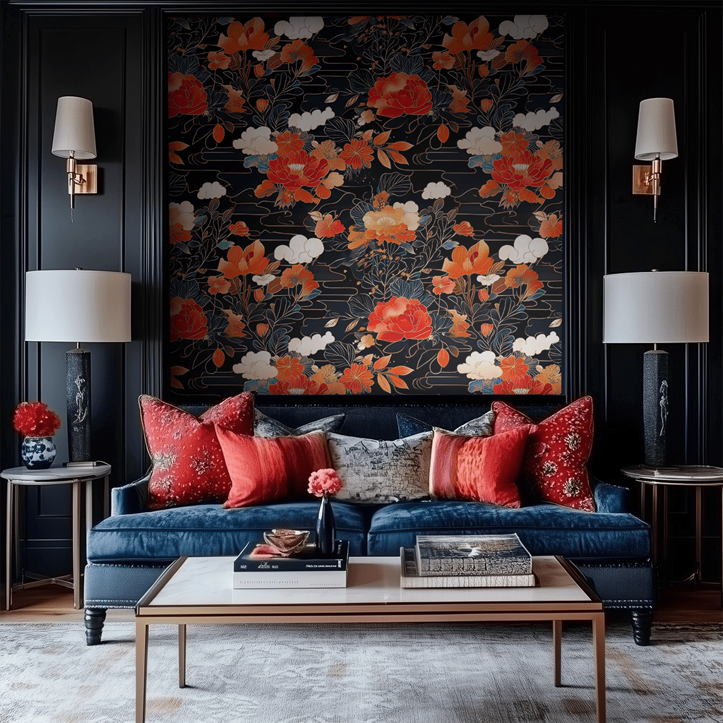 Hinami Wallpaper - Benton Lane Home - Painted Paper