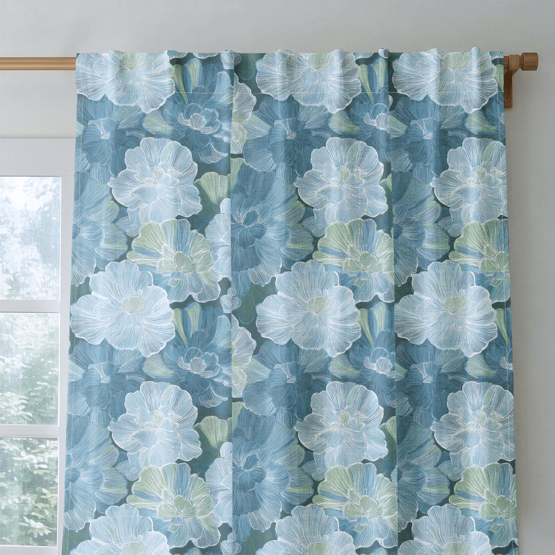Hint of Lime - Drapery - Benton Lane Home - Lemon Park