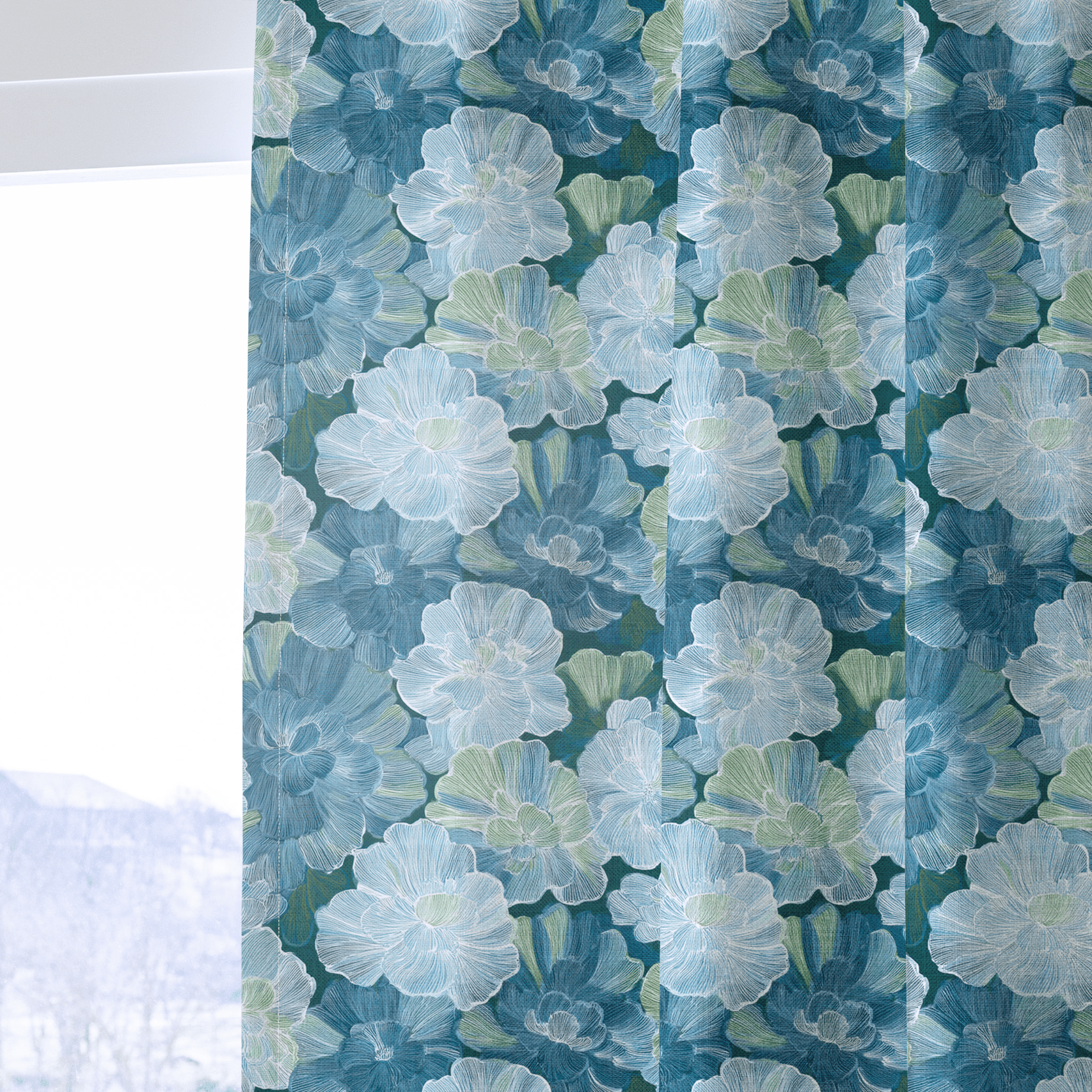 Hint of Lime - Drapery - Benton Lane Home - Lemon Park