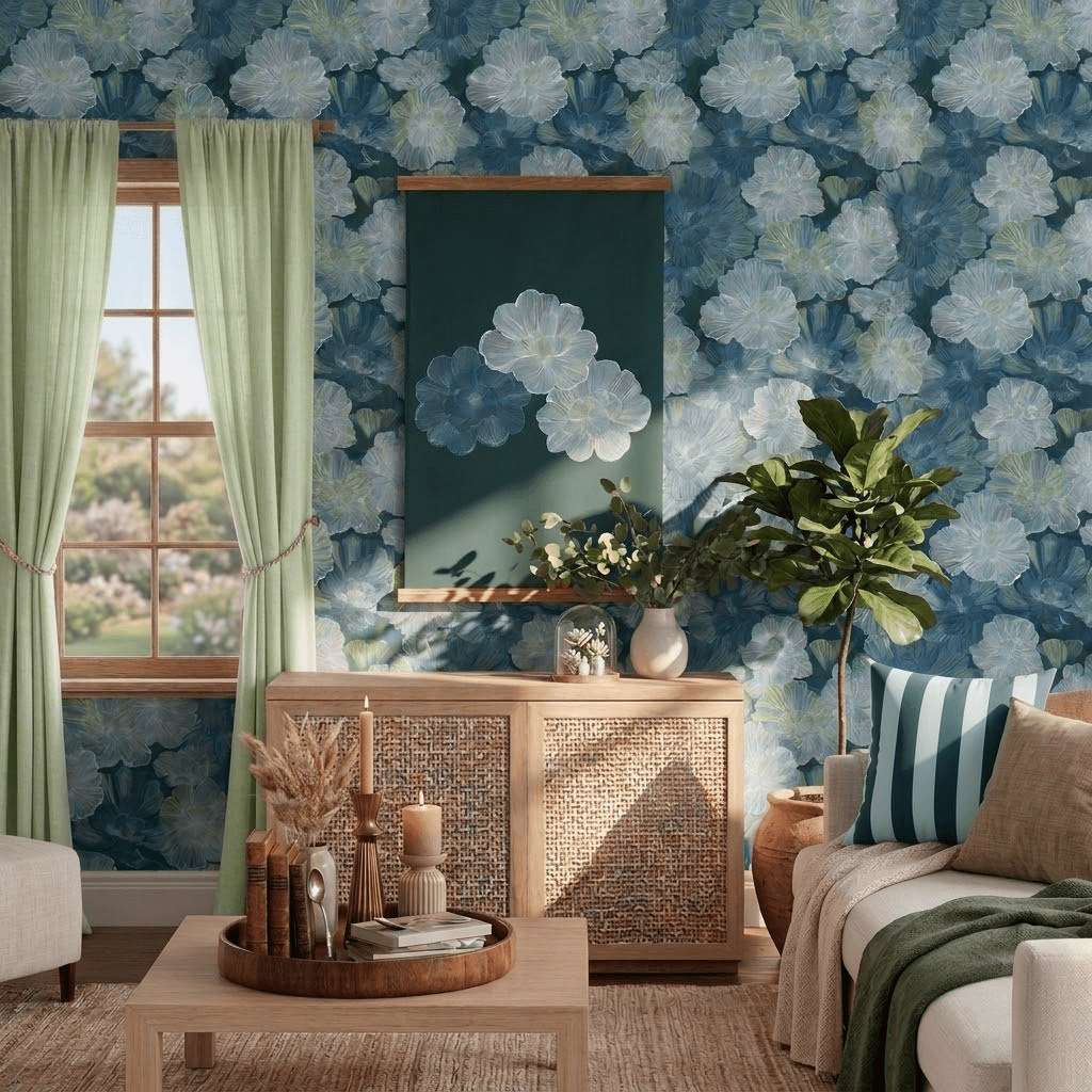 Hint of Lime Wallpaper - Lemon Park