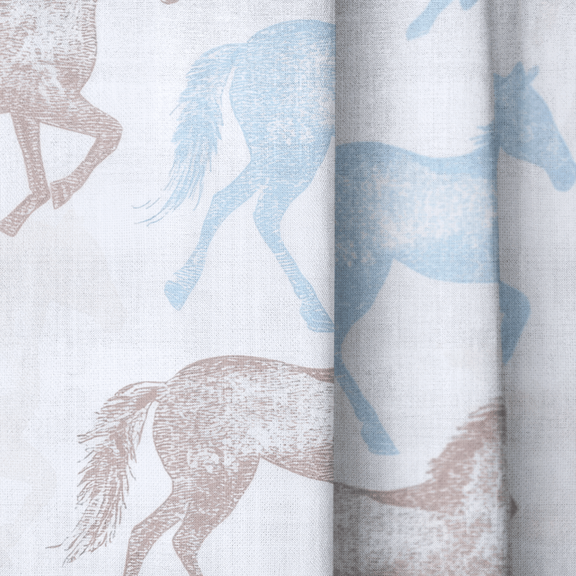 Hold Your Horses - Drapery - Benton Lane Home - Lemon Park