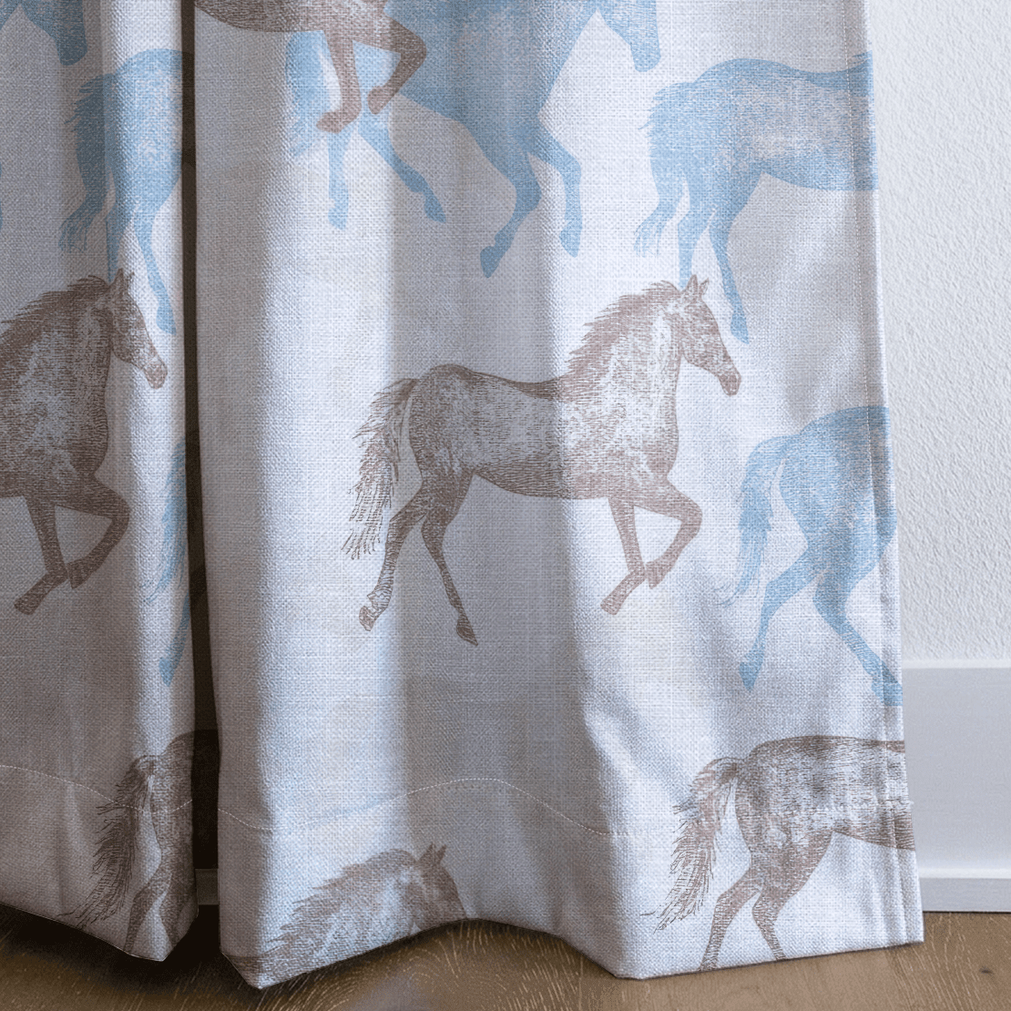 Hold Your Horses - Drapery - Benton Lane Home - Lemon Park