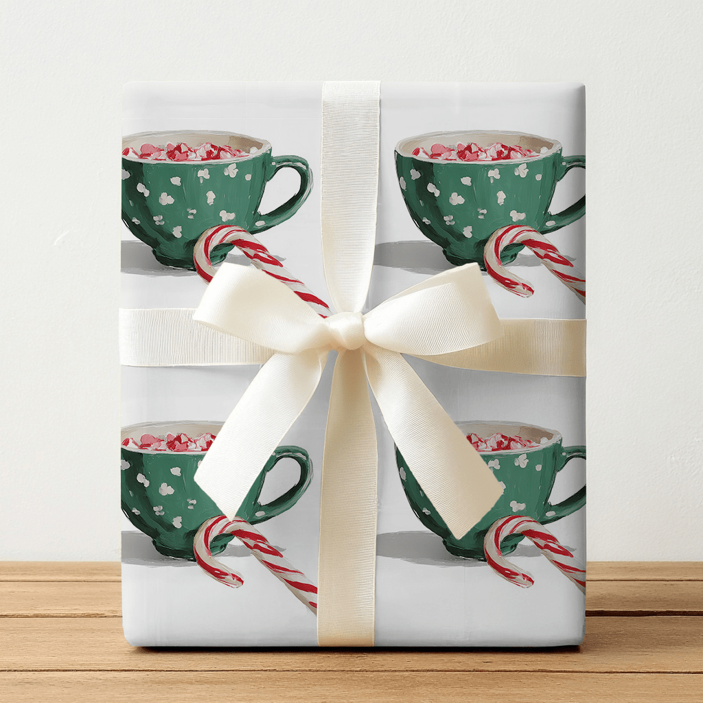 Holiday Cocoa - Wrapping Paper - Benton Lane Home - Lemon Park