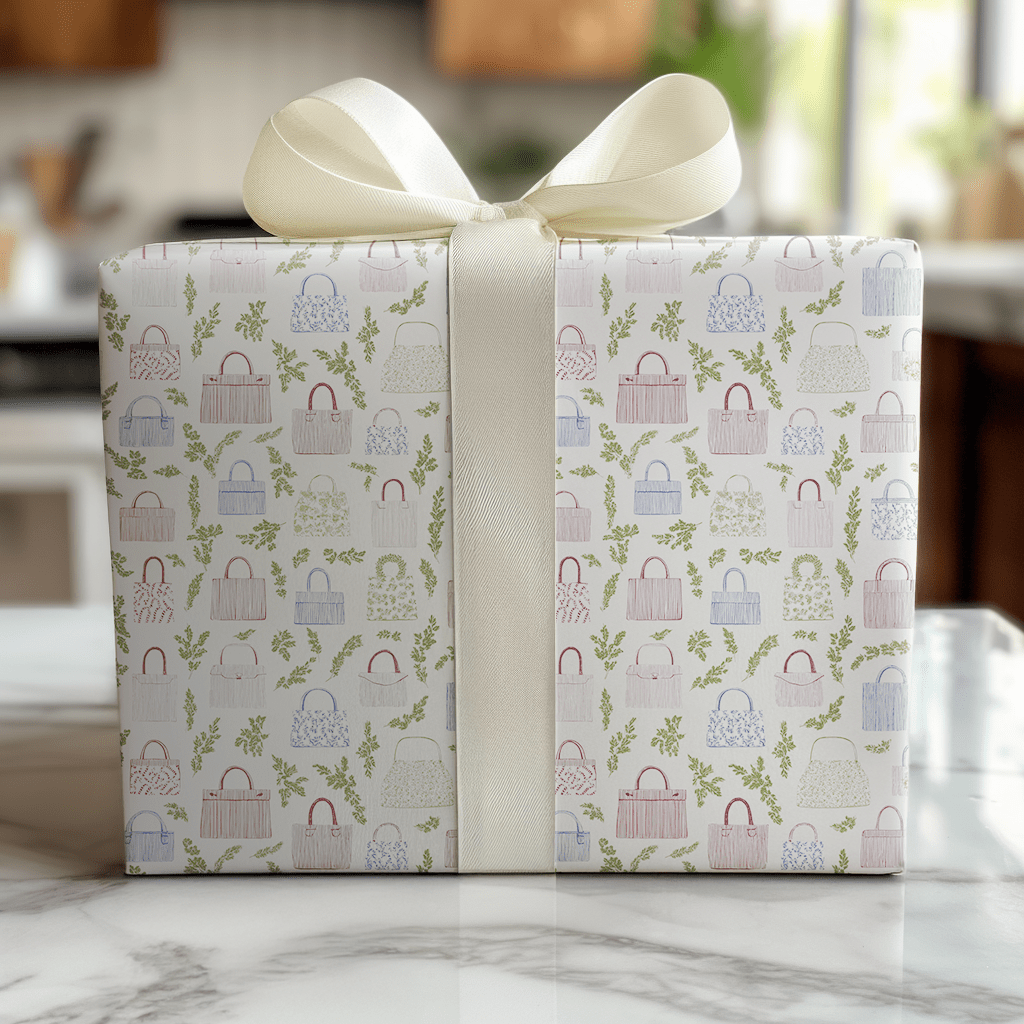 Holiday Handbags - Wrapping Paper - Benton Lane Home - Lemon Park