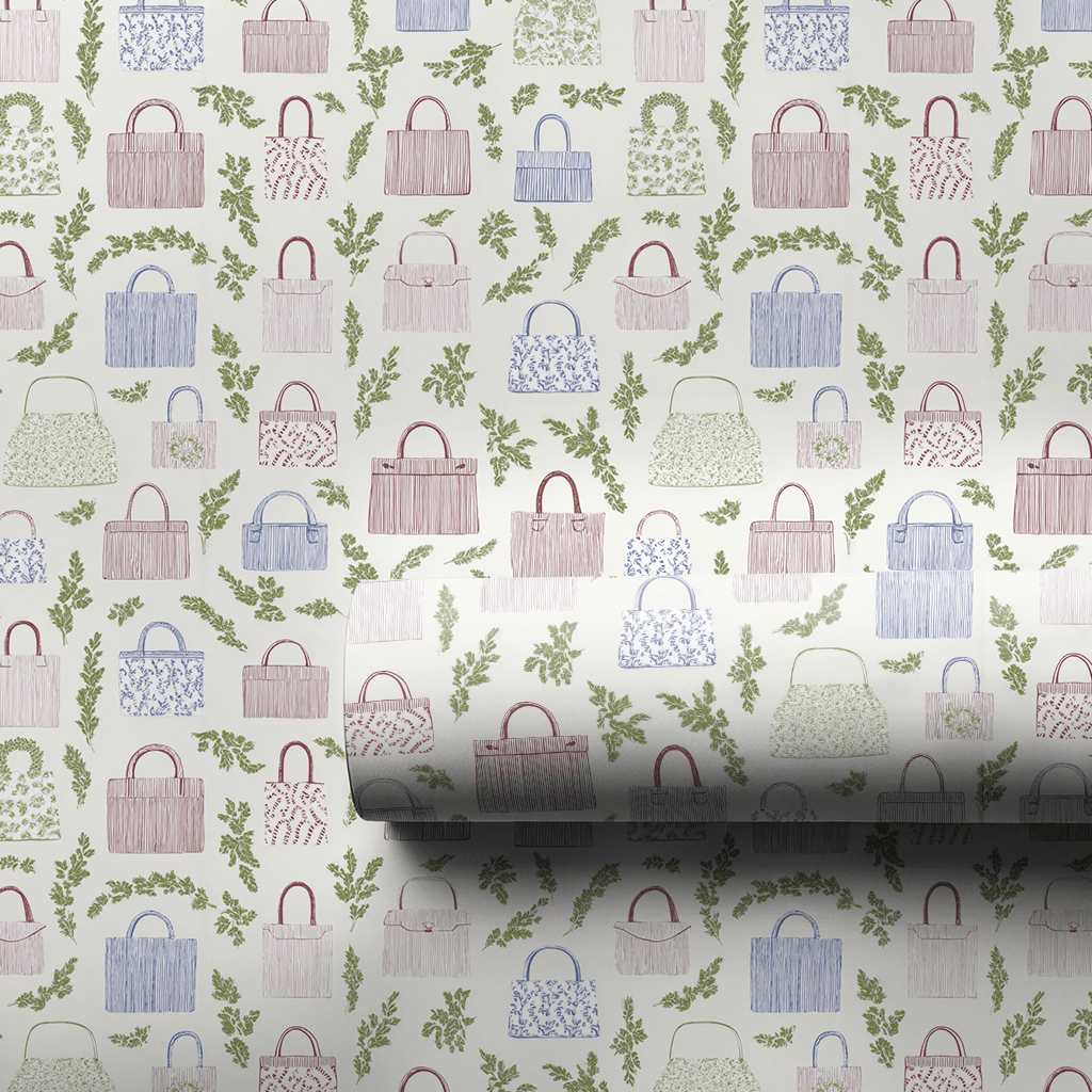 Holiday Handbags - Wrapping Paper - Benton Lane Home - Lemon Park