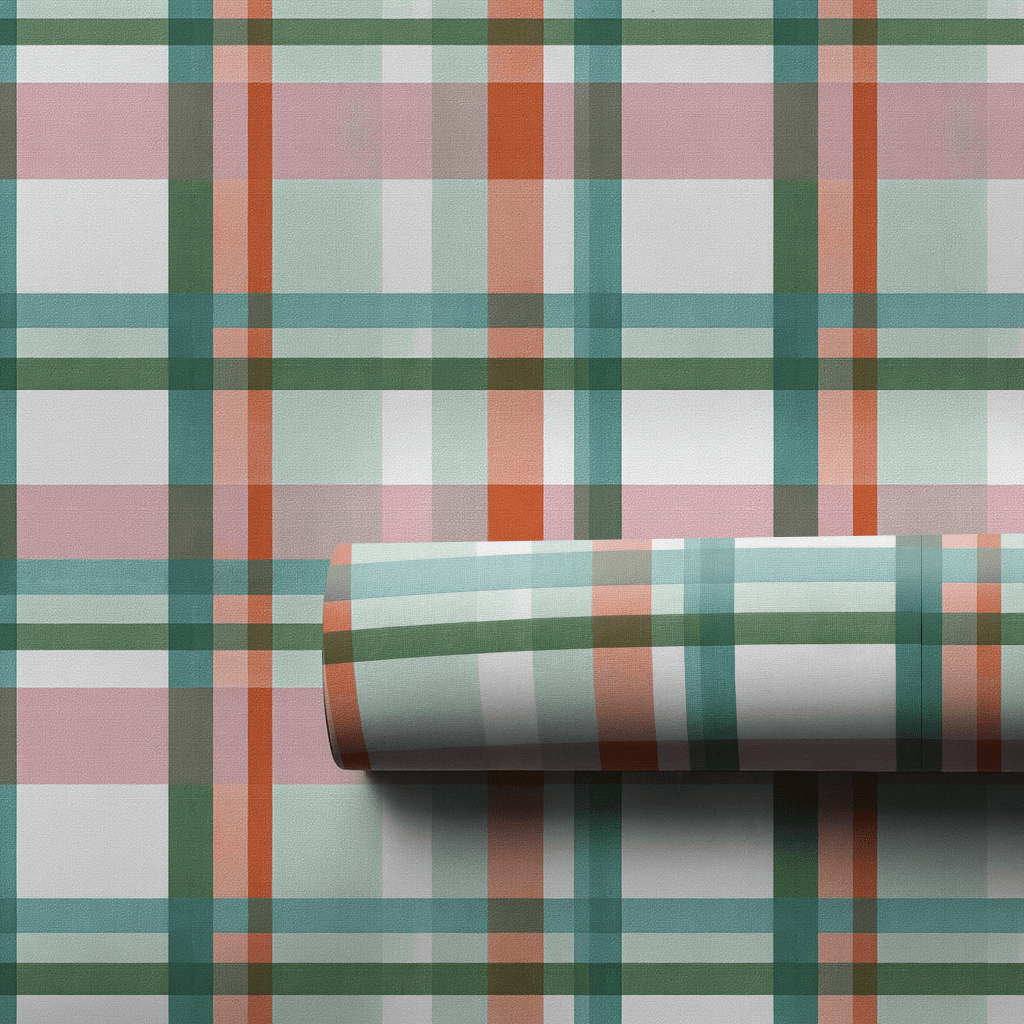 Holiday Plaid - Wrapping Paper - Benton Lane Home - Lemon Park