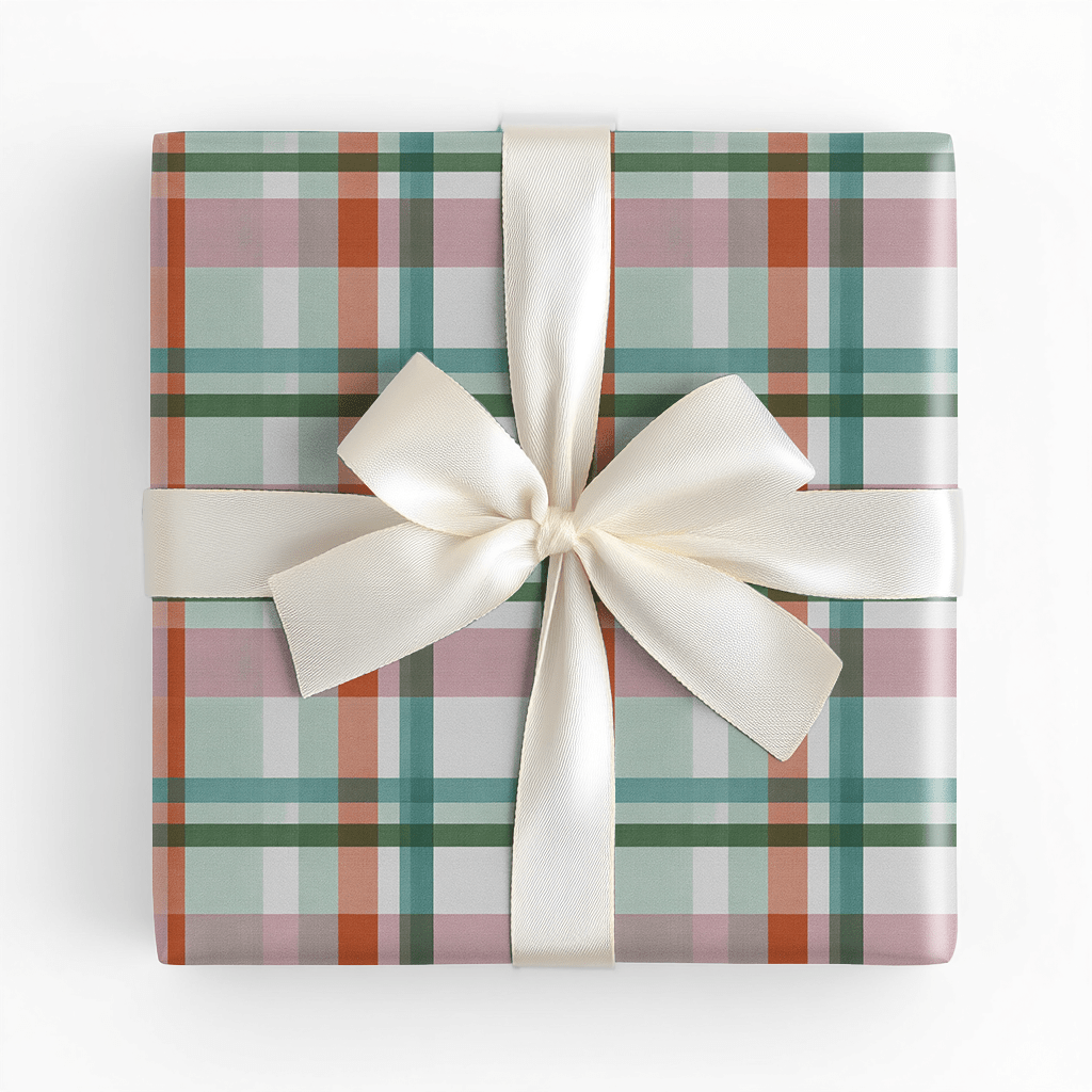 Holiday Plaid - Wrapping Paper - Benton Lane Home - Lemon Park