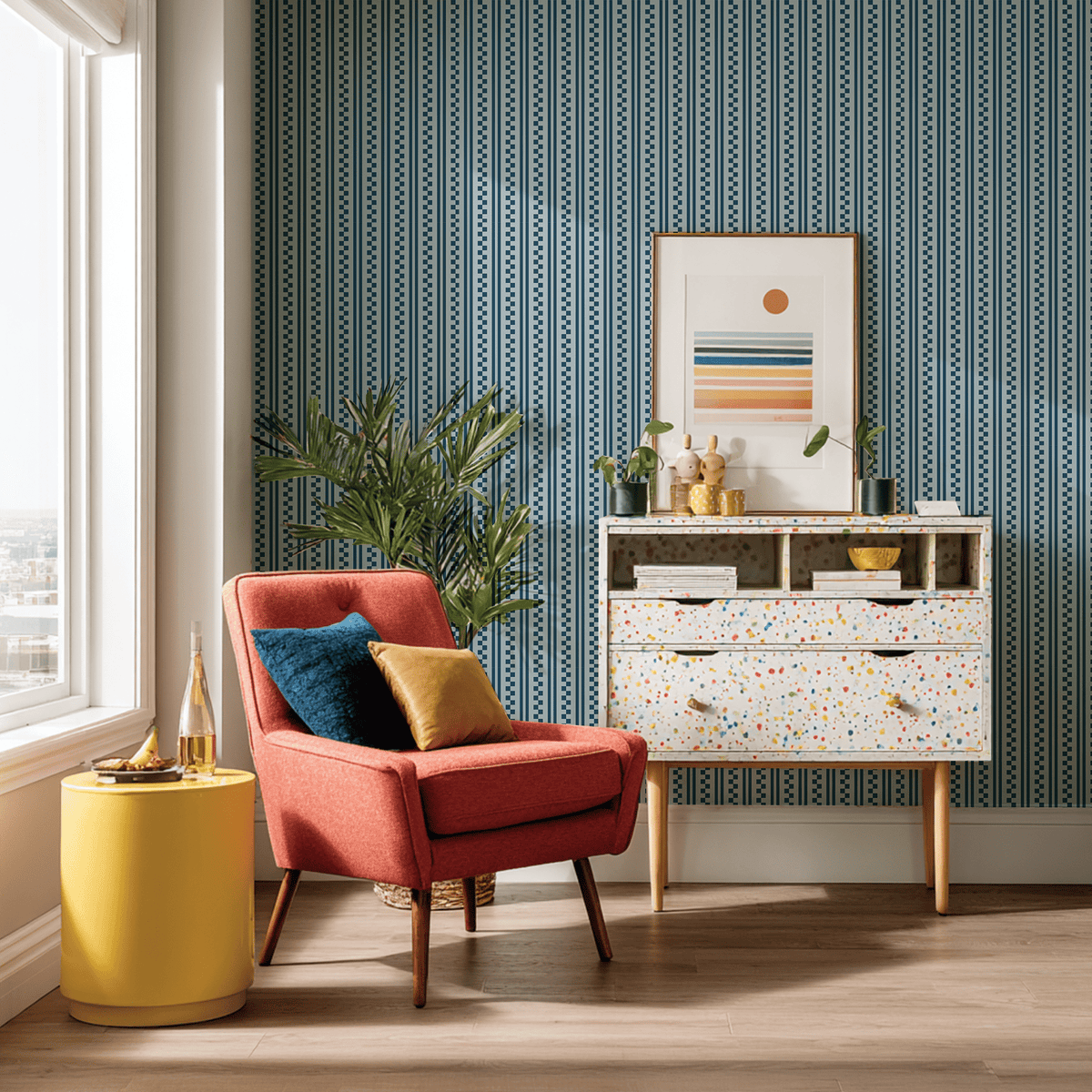 Hollan Wallpaper - Painted Paper