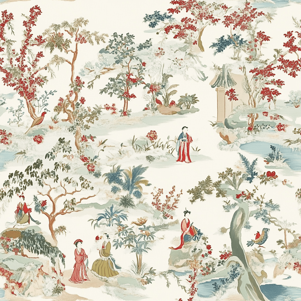 Holland Wallpaper - Benton Lane Home - Painted Paper