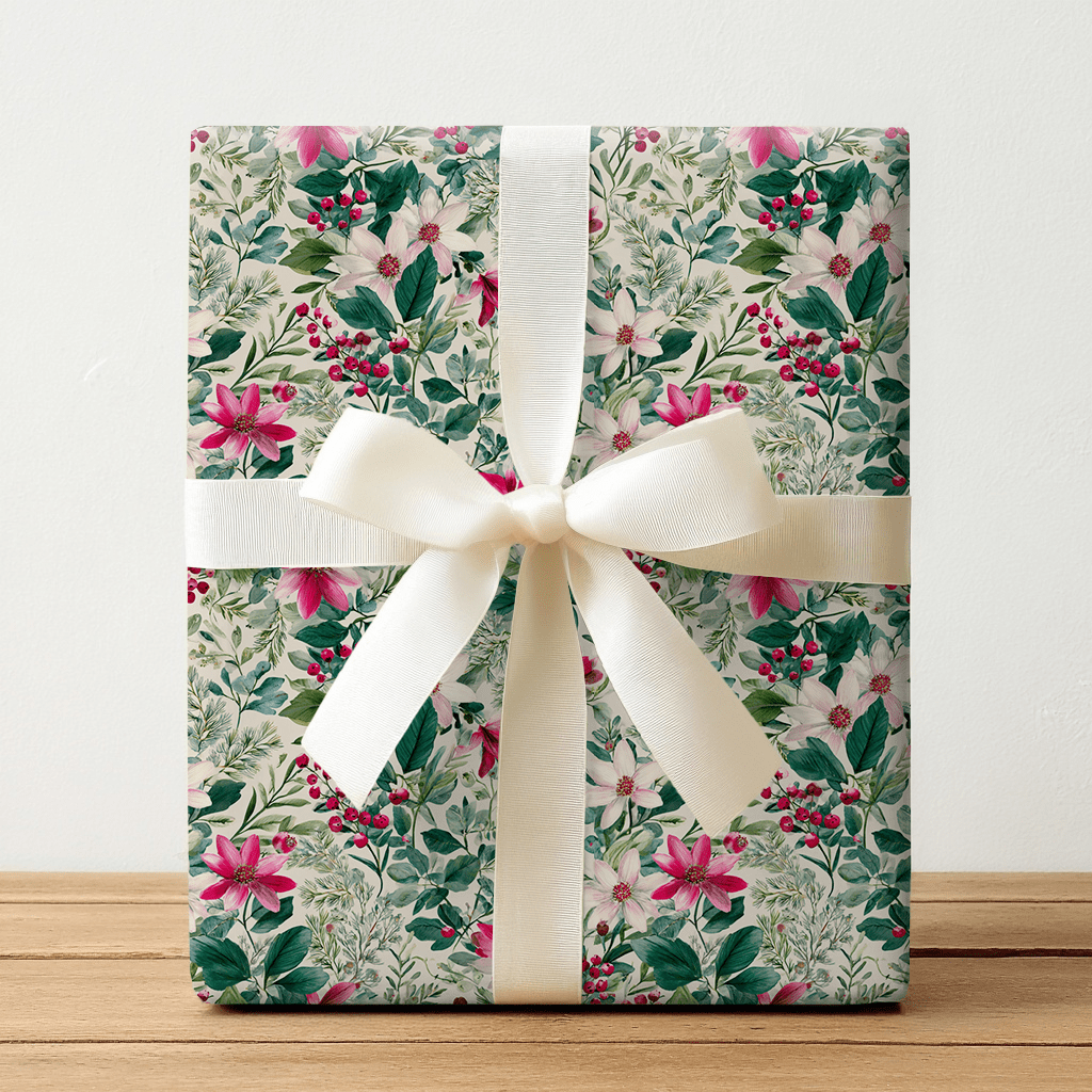 Holly Vienna - Wrapping Paper - Benton Lane Home - Lemon Park
