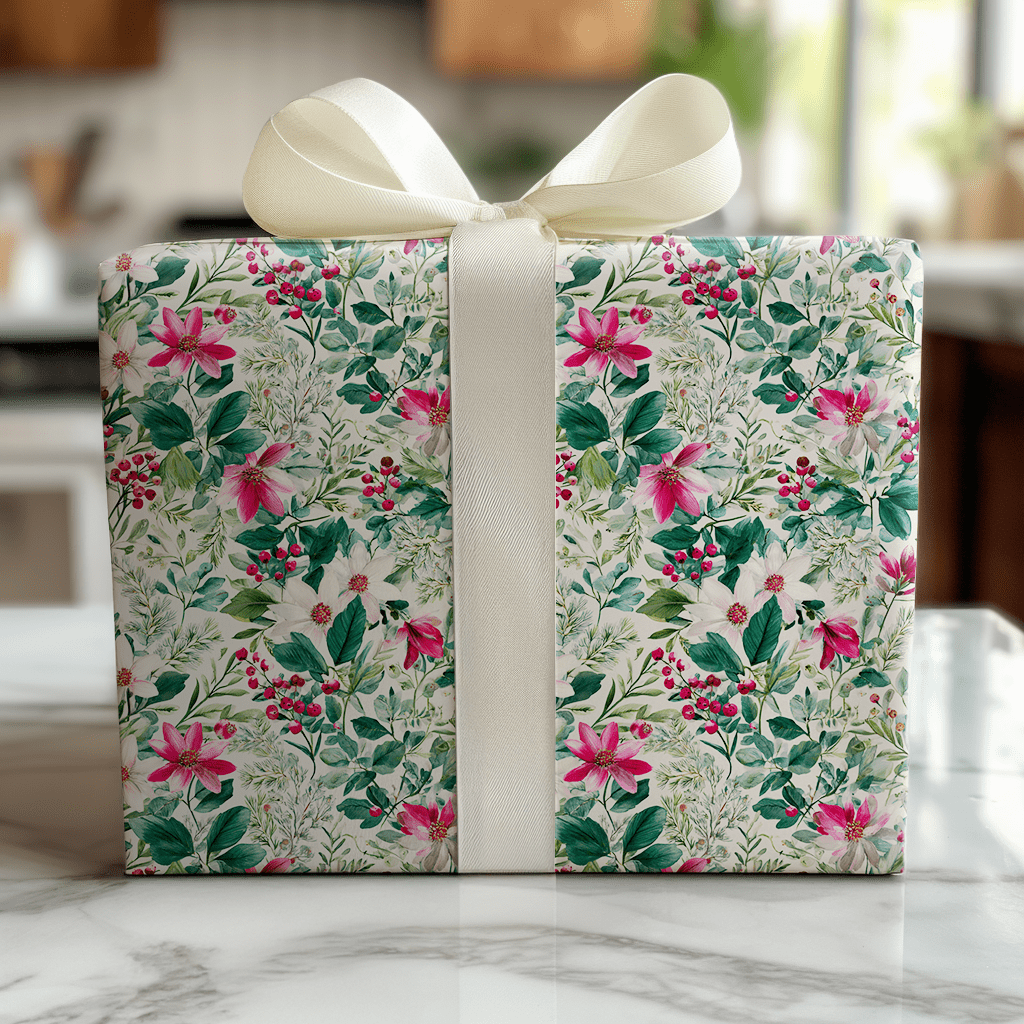 Holly Vienna - Wrapping Paper - Benton Lane Home - Lemon Park