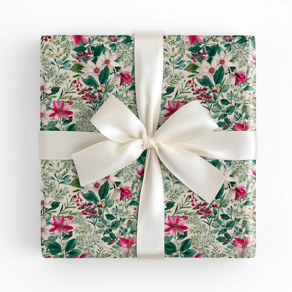 Holly Vienna - Wrapping Paper - Benton Lane Home - Lemon Park