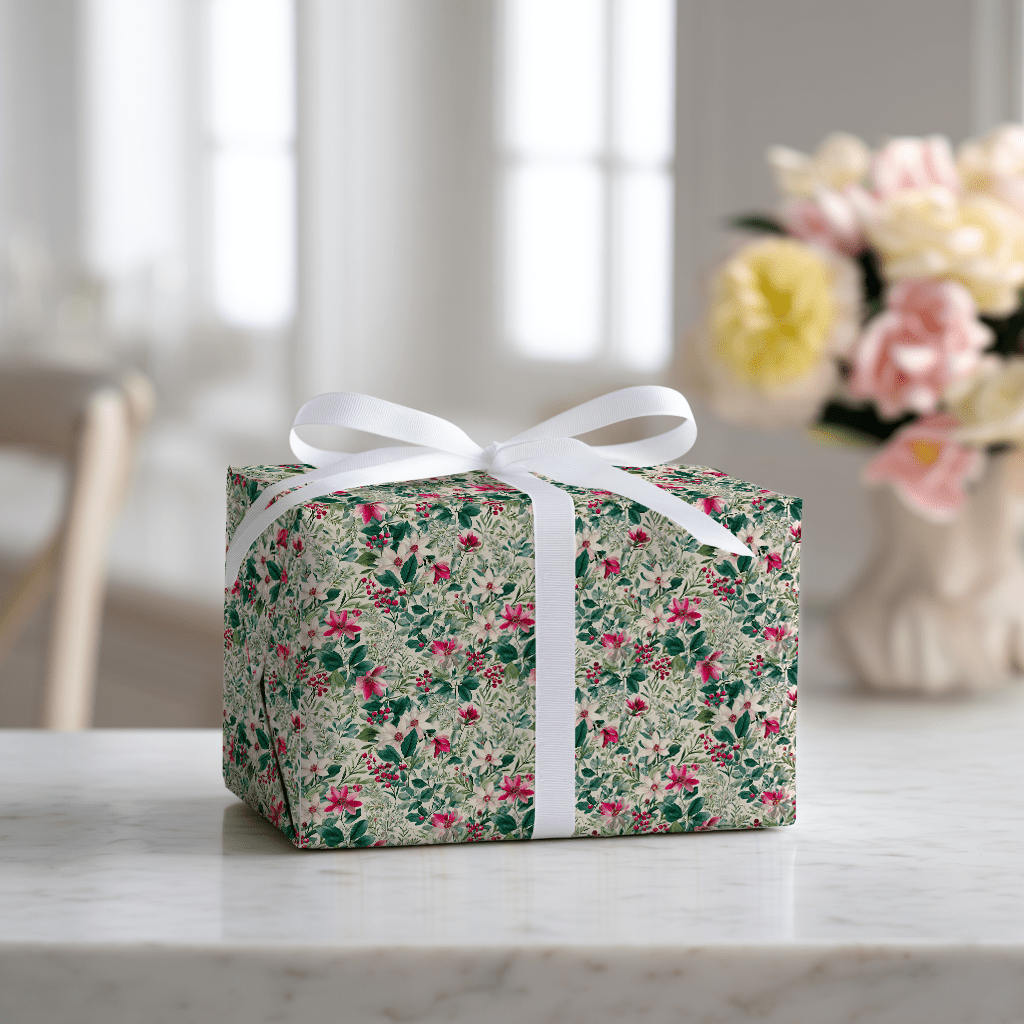 Holly Vienna - Wrapping Paper - Benton Lane Home - Lemon Park