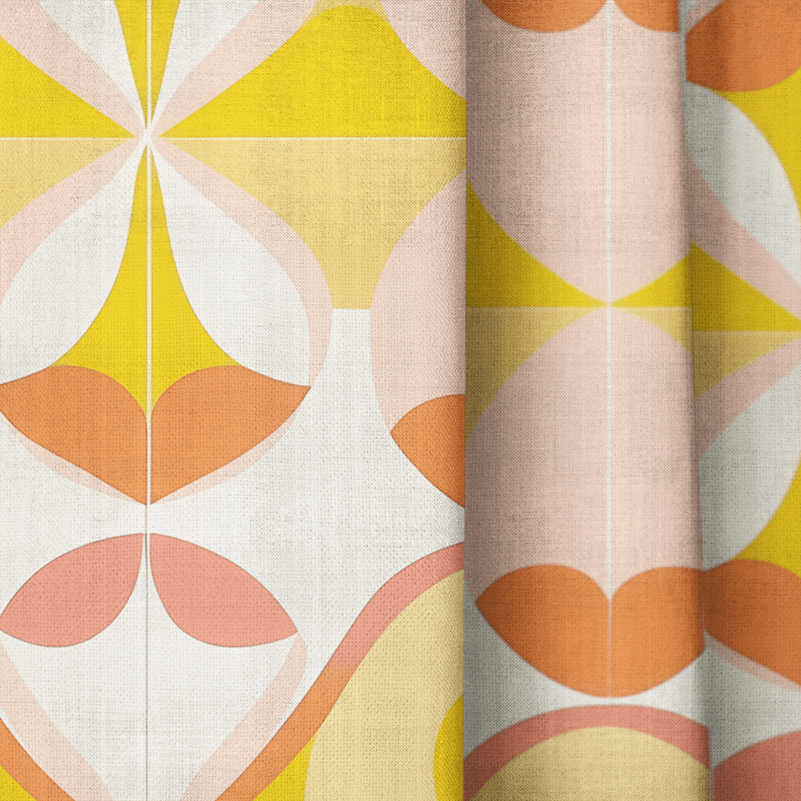 Honey - Drapery - Benton Lane Home - Lemon Park