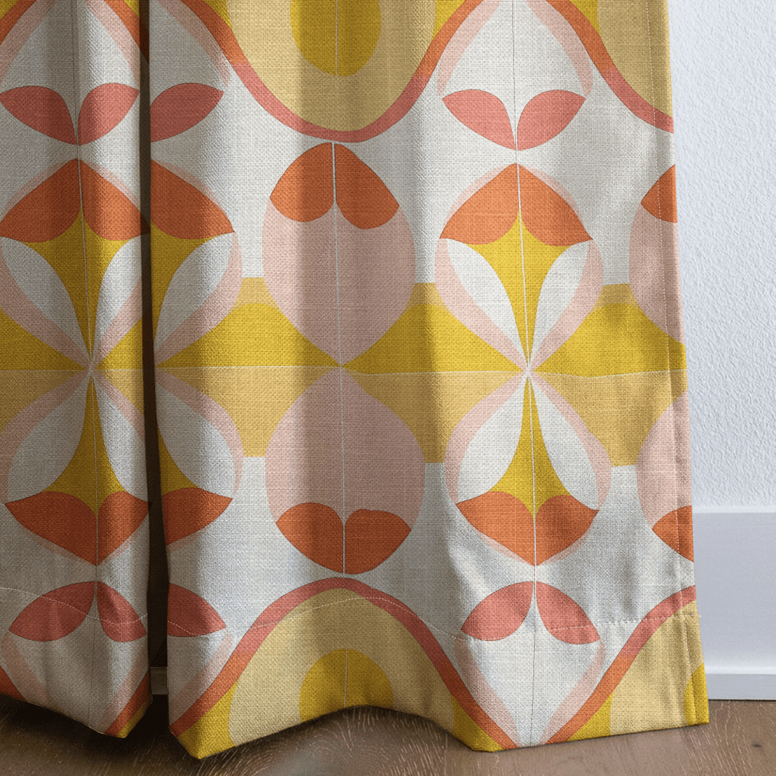 Honey - Drapery - Benton Lane Home - Lemon Park
