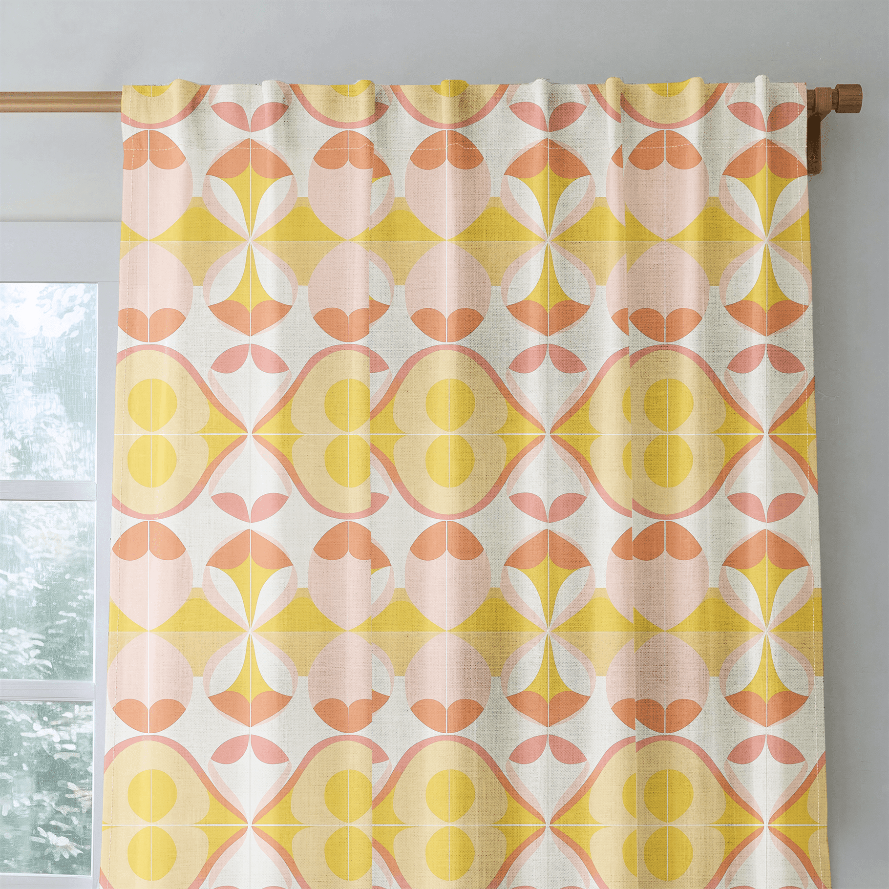 Honey - Drapery - Benton Lane Home - Lemon Park
