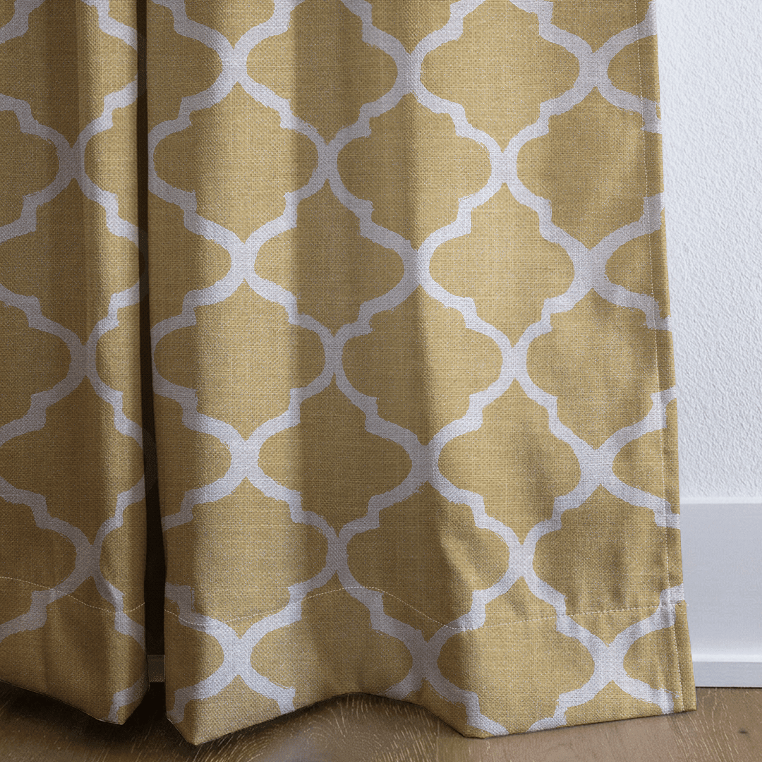 Honey Lattice - Drapery - Benton Lane Home - Lemon Park