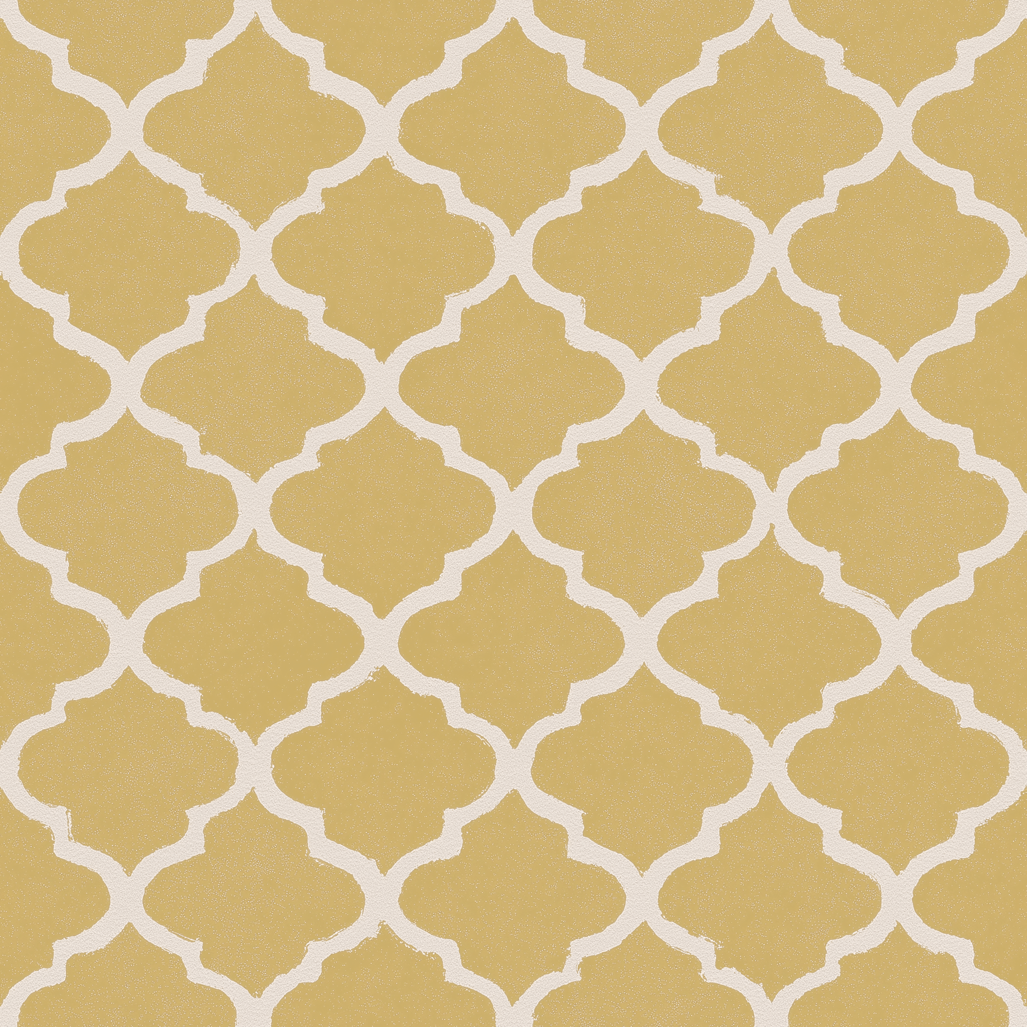 Honey Lattice Wallpaper - Lemon Park