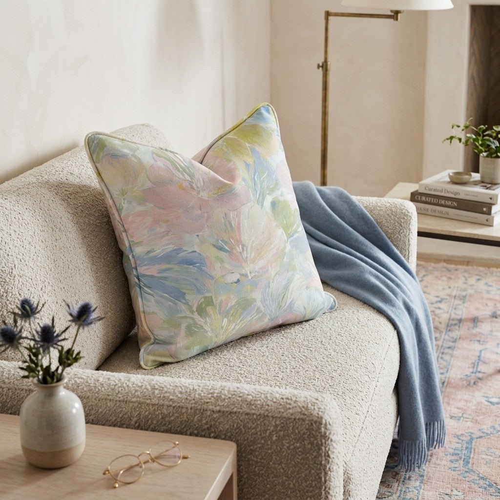 Honeysuckle Throw Pillow - Benton Lane Home - Hillcroft Home