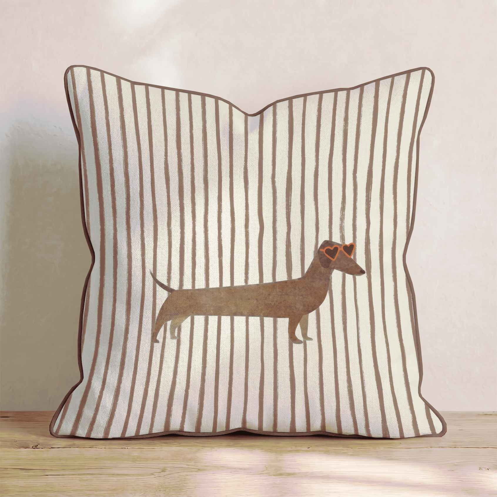 Hot Diggity Doxie Throw Pillow - Benton Lane Home - Hillcroft Home