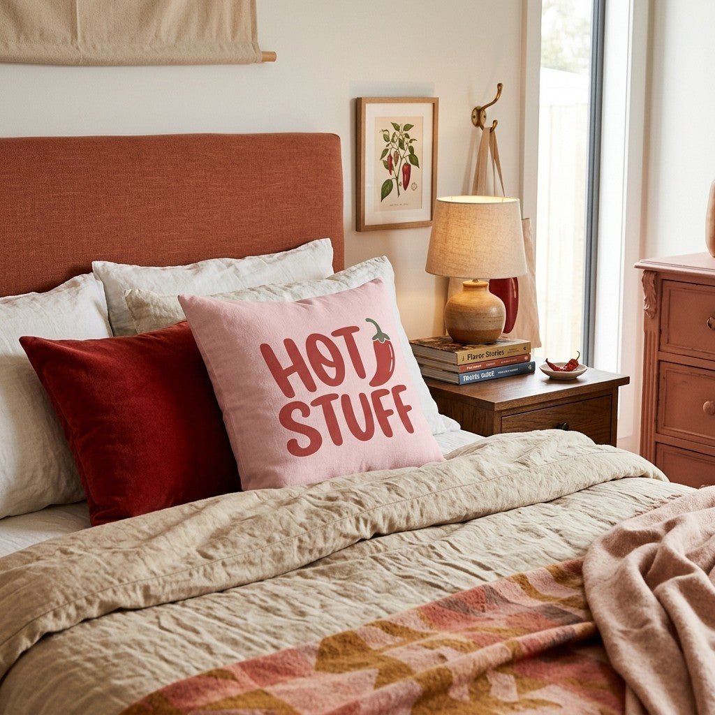 Hot Stuff Throw Pillow - Benton Lane Home - Hillcroft Home