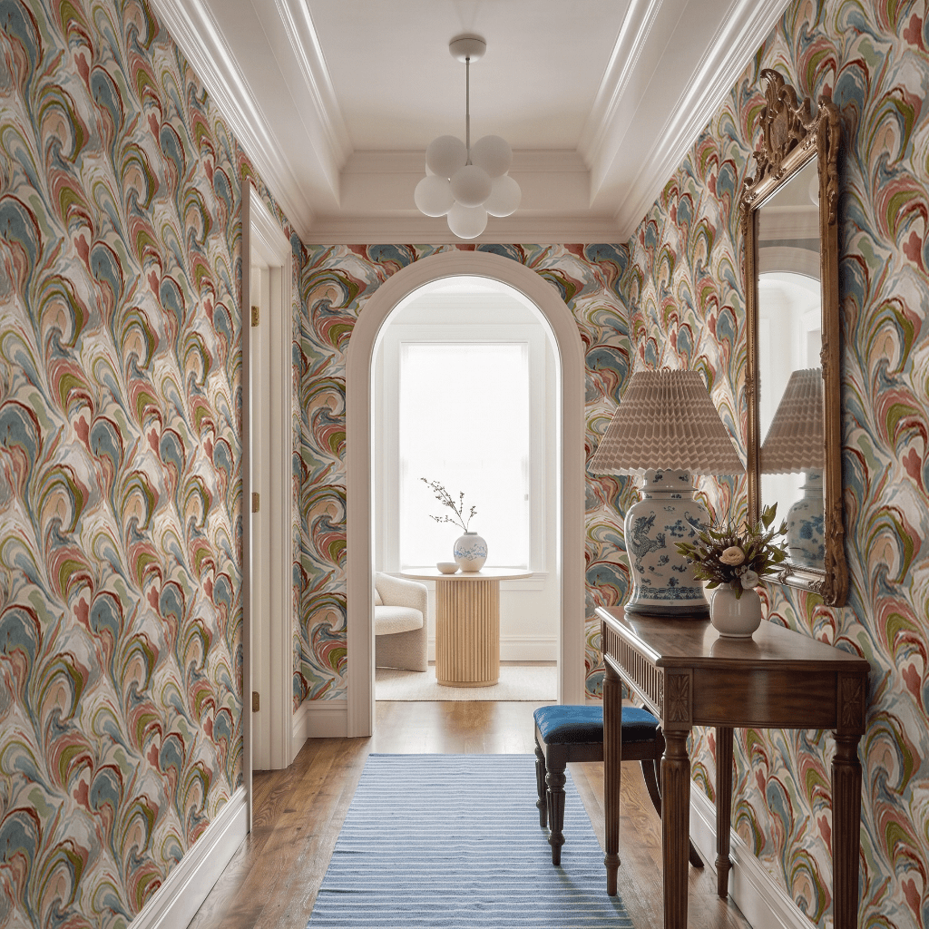 Hues of Marble Wallpaper - Painted Paper