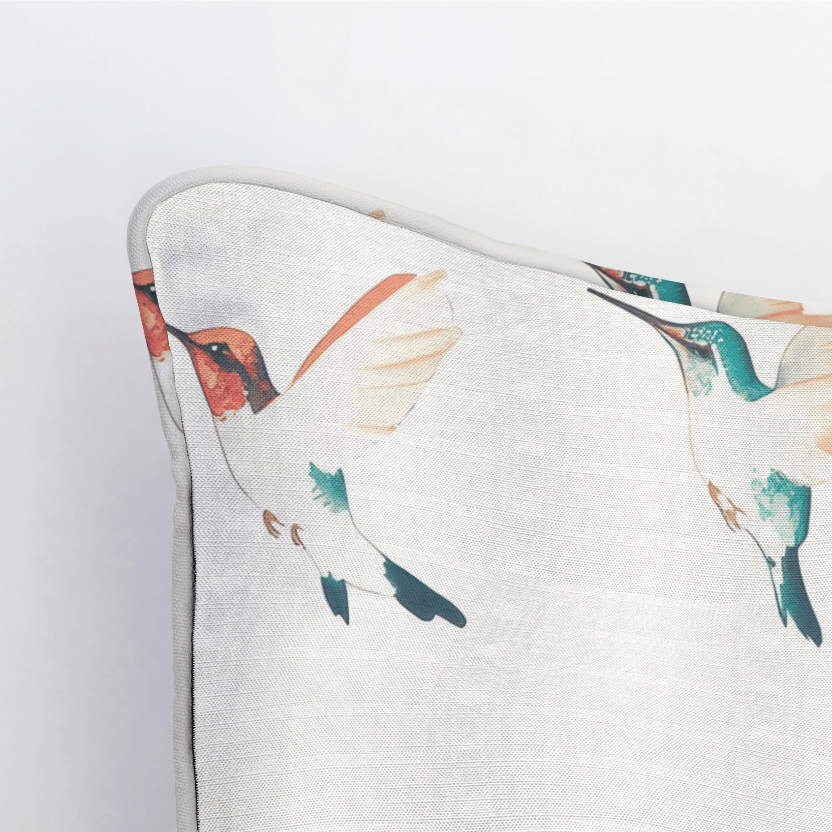 Hummingbirds Throw Pillow - Benton Lane Home - Lemon Park