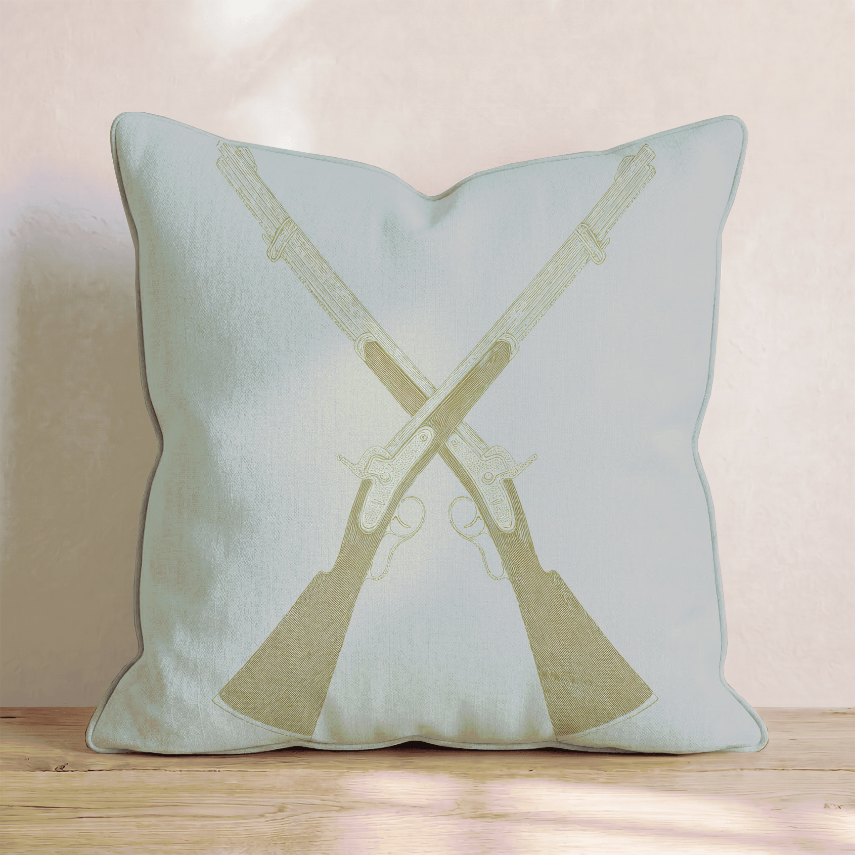 Hunting Rifle Throw Pillow - Benton Lane Home - Hillcroft Home