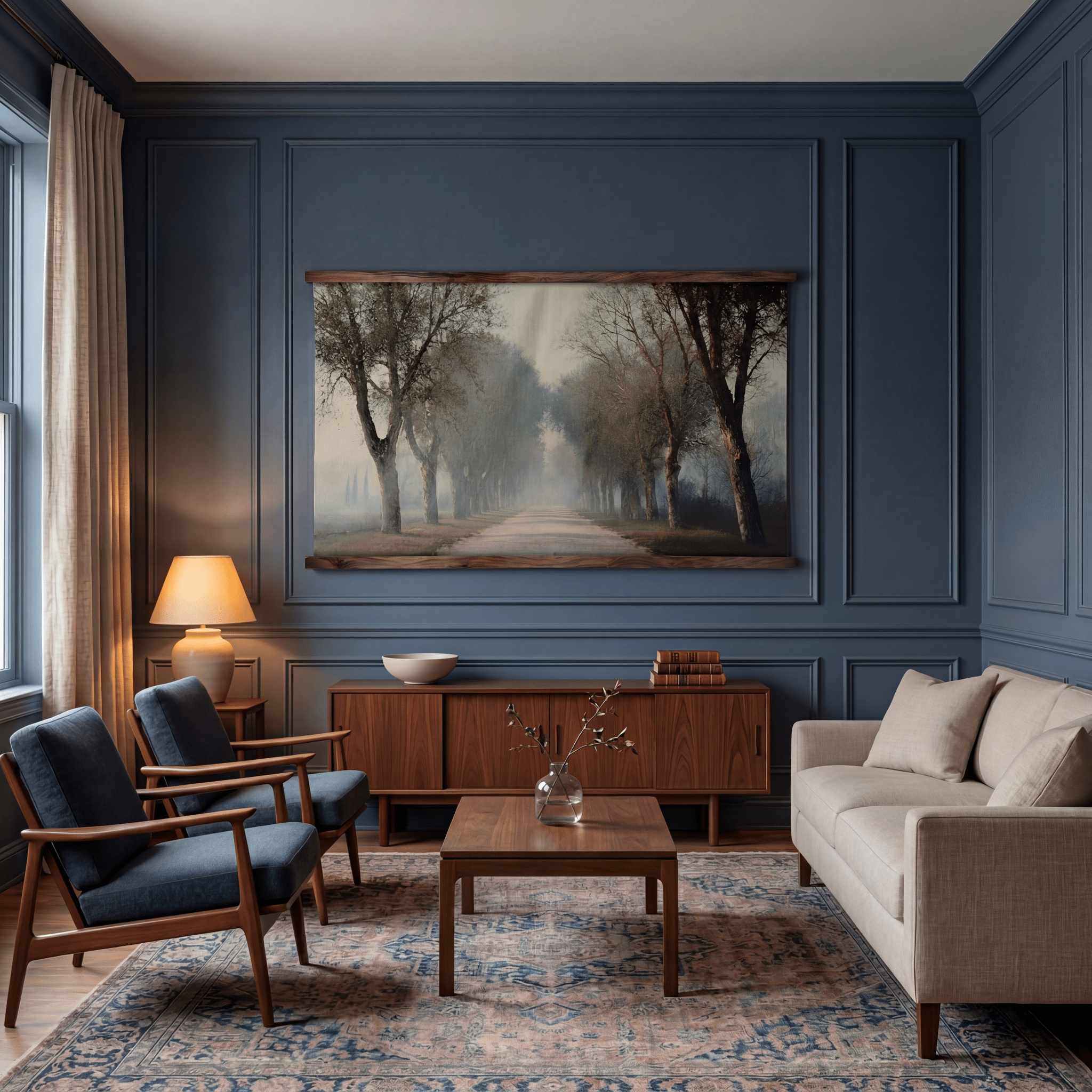 Hushed Avenue - Tapestry - Benton Lane Home - Painted Paper
