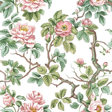 Hyacinth Wallpaper - Benton Lane Home - Painted Paper