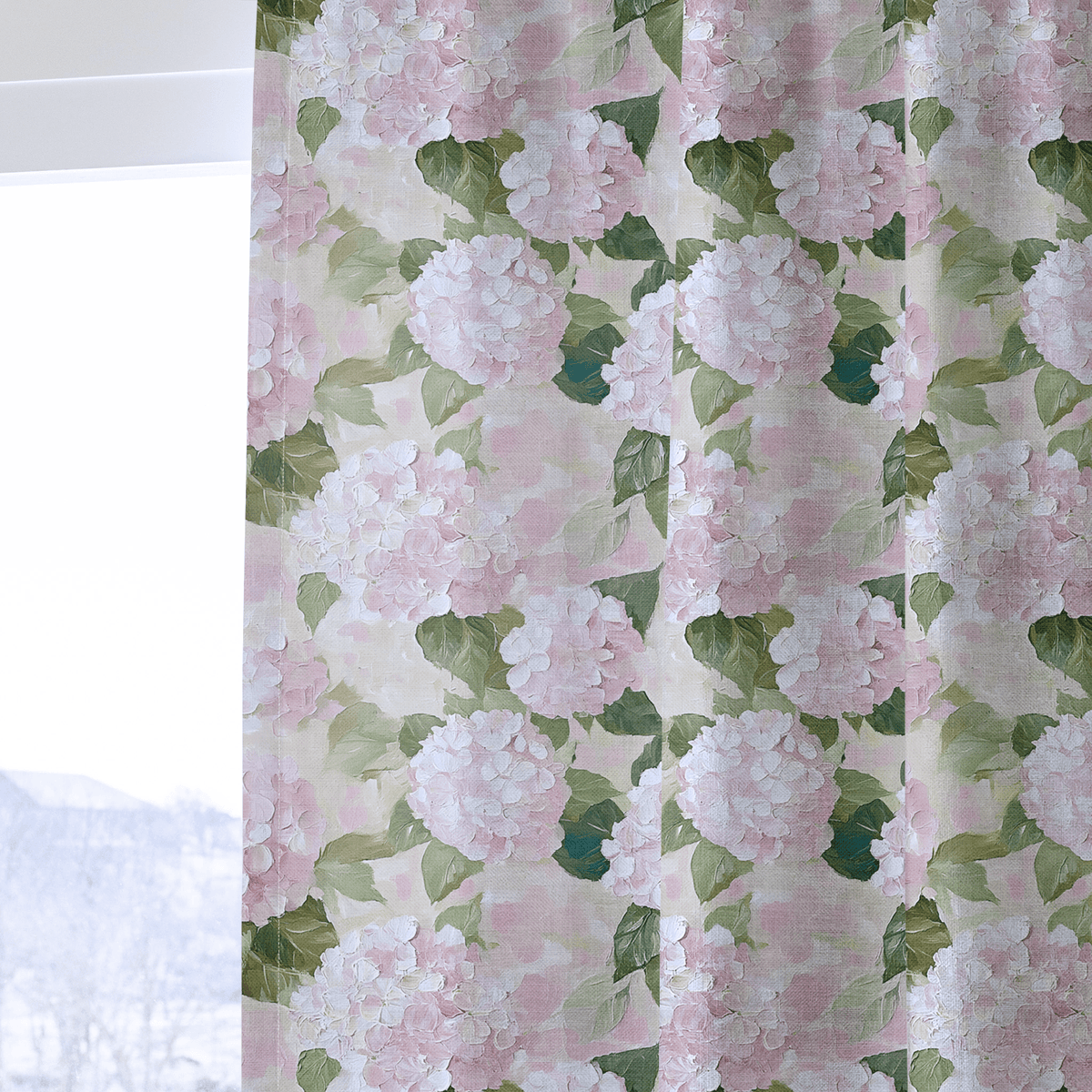 Hydrangea Haven - Drapery - Lemon Park