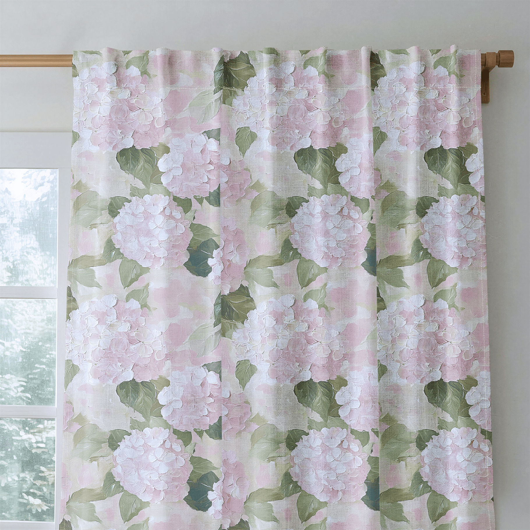 Hydrangea Haven - Drapery - Benton Lane Home - Lemon Park