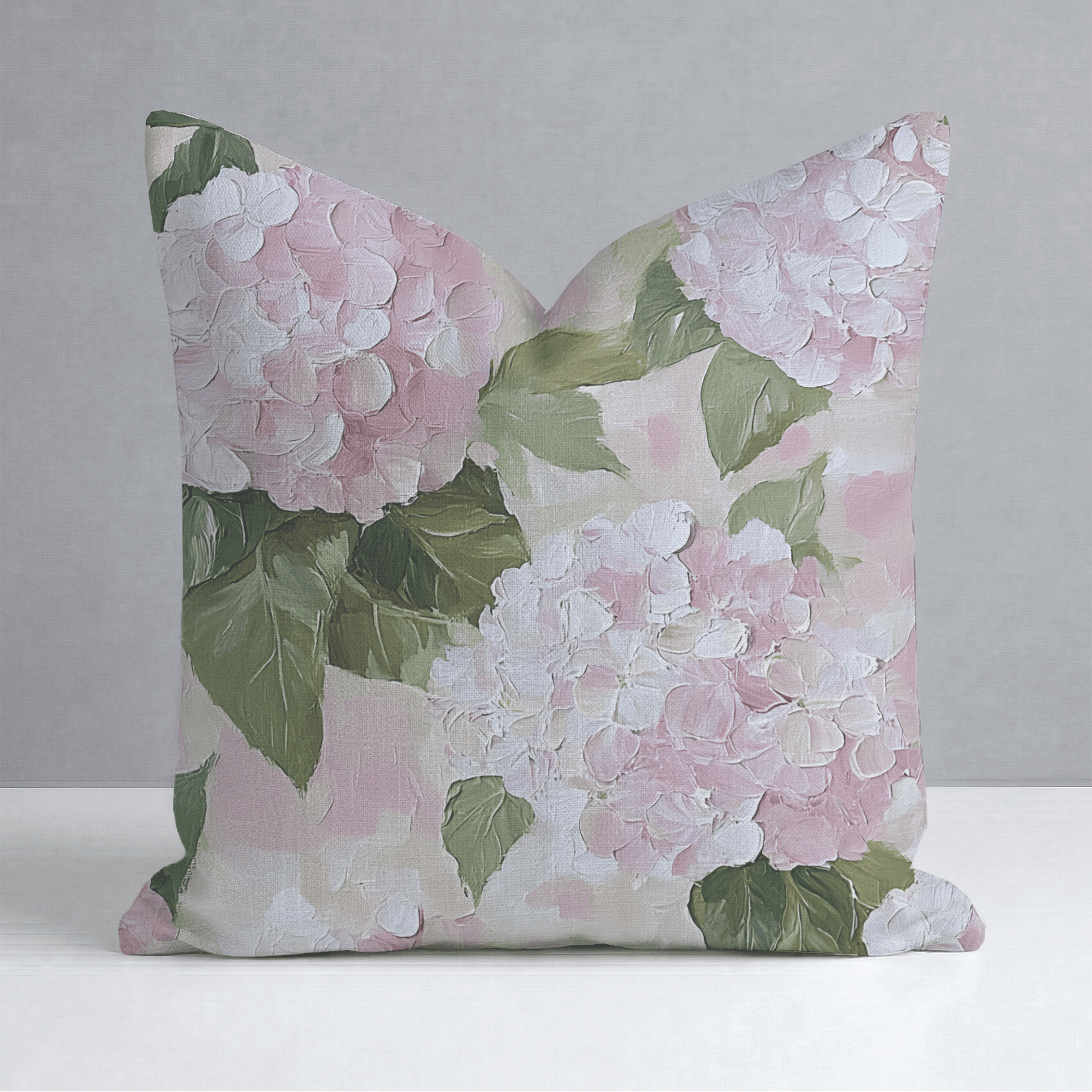 Hydrangea Haven Throw Pillow - Benton Lane Home - Lemon Park