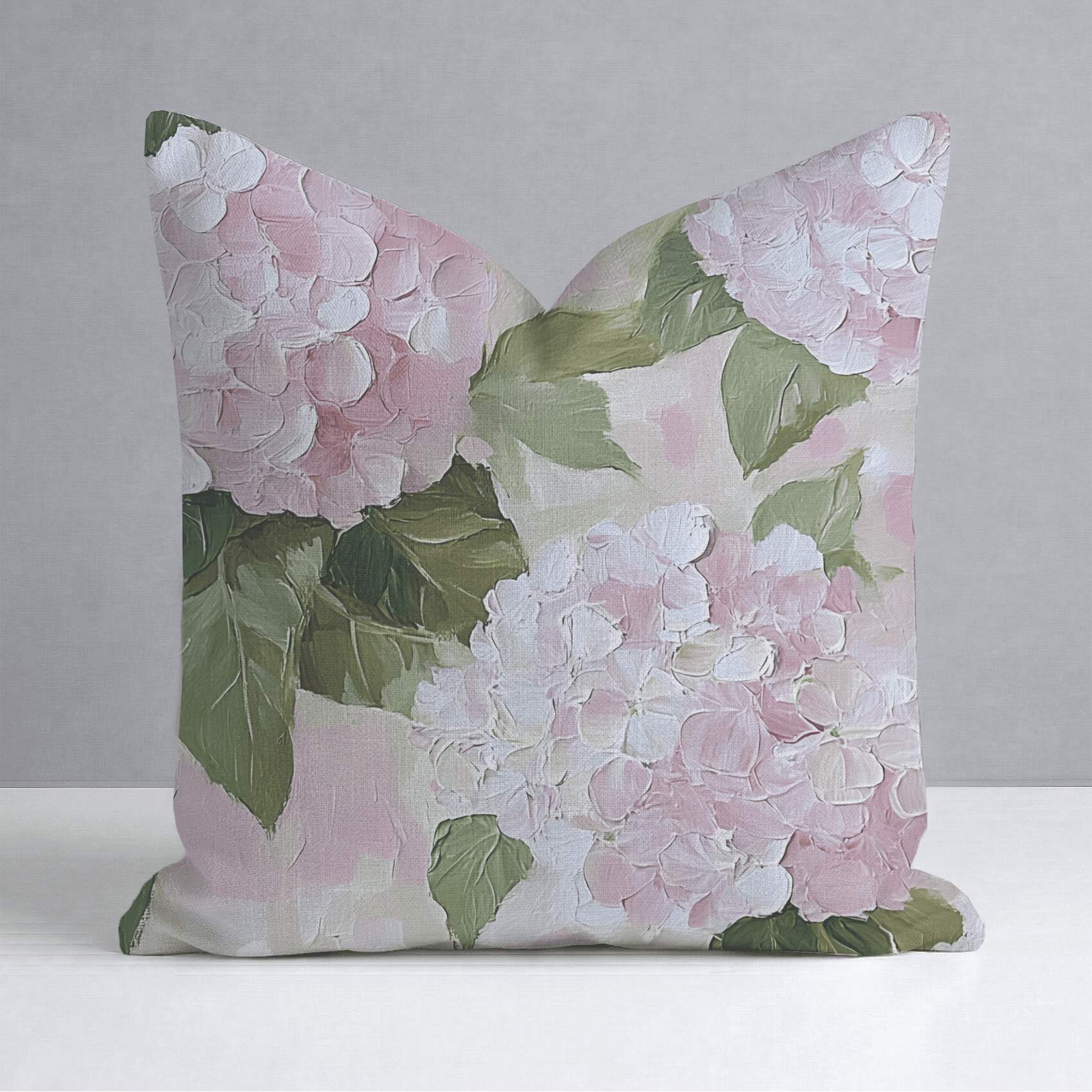 Hydrangea Haven Throw Pillow - Benton Lane Home - Lemon Park